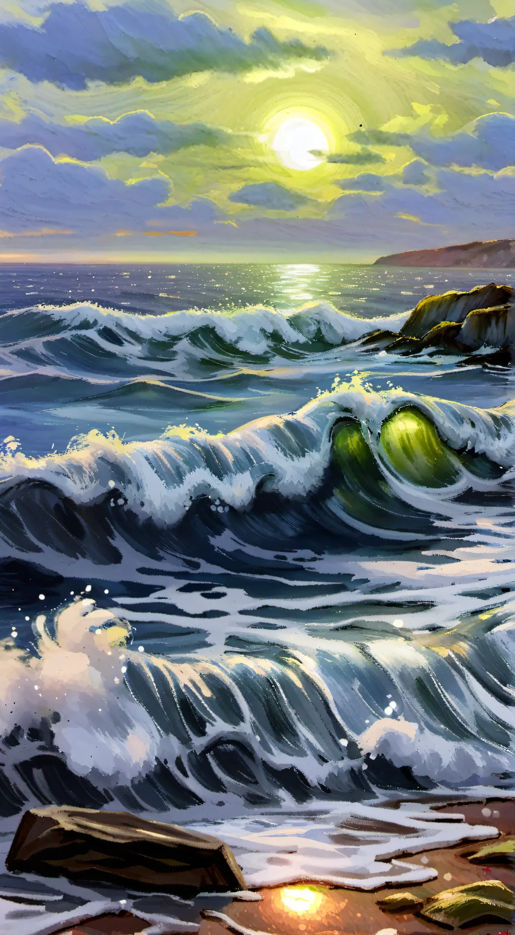 ai character: kny background