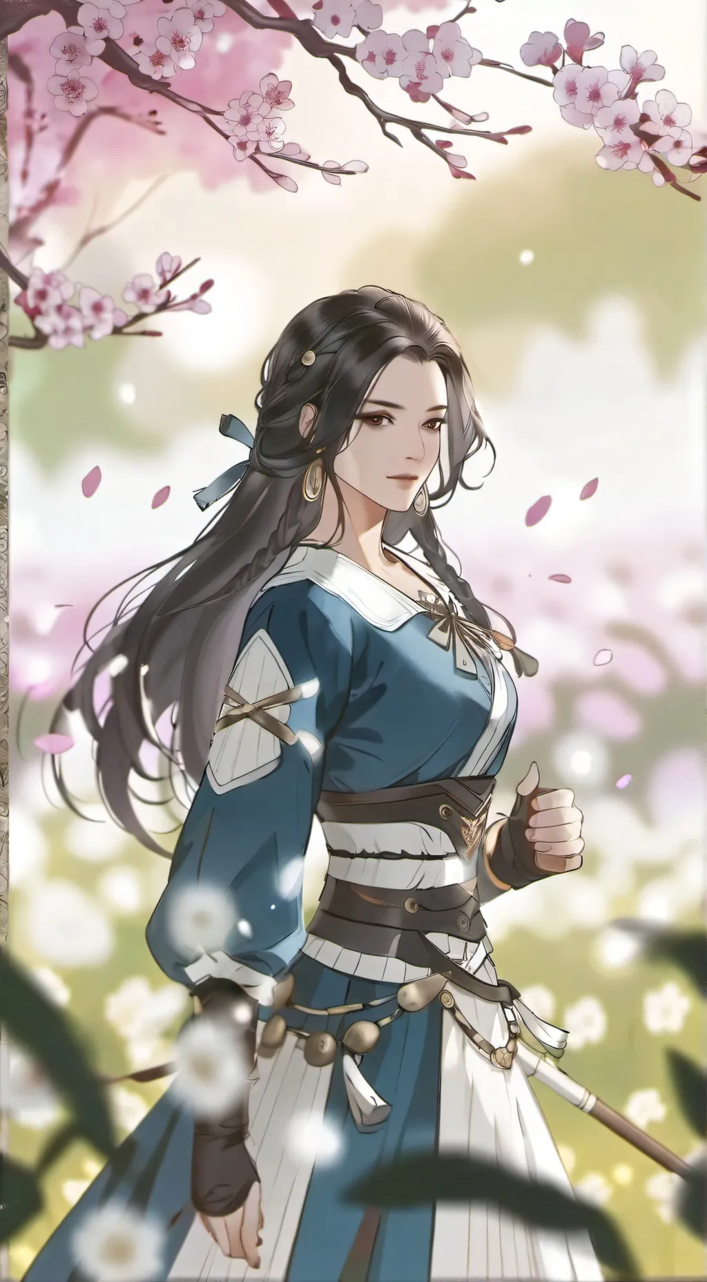 ai character: Carolina  background