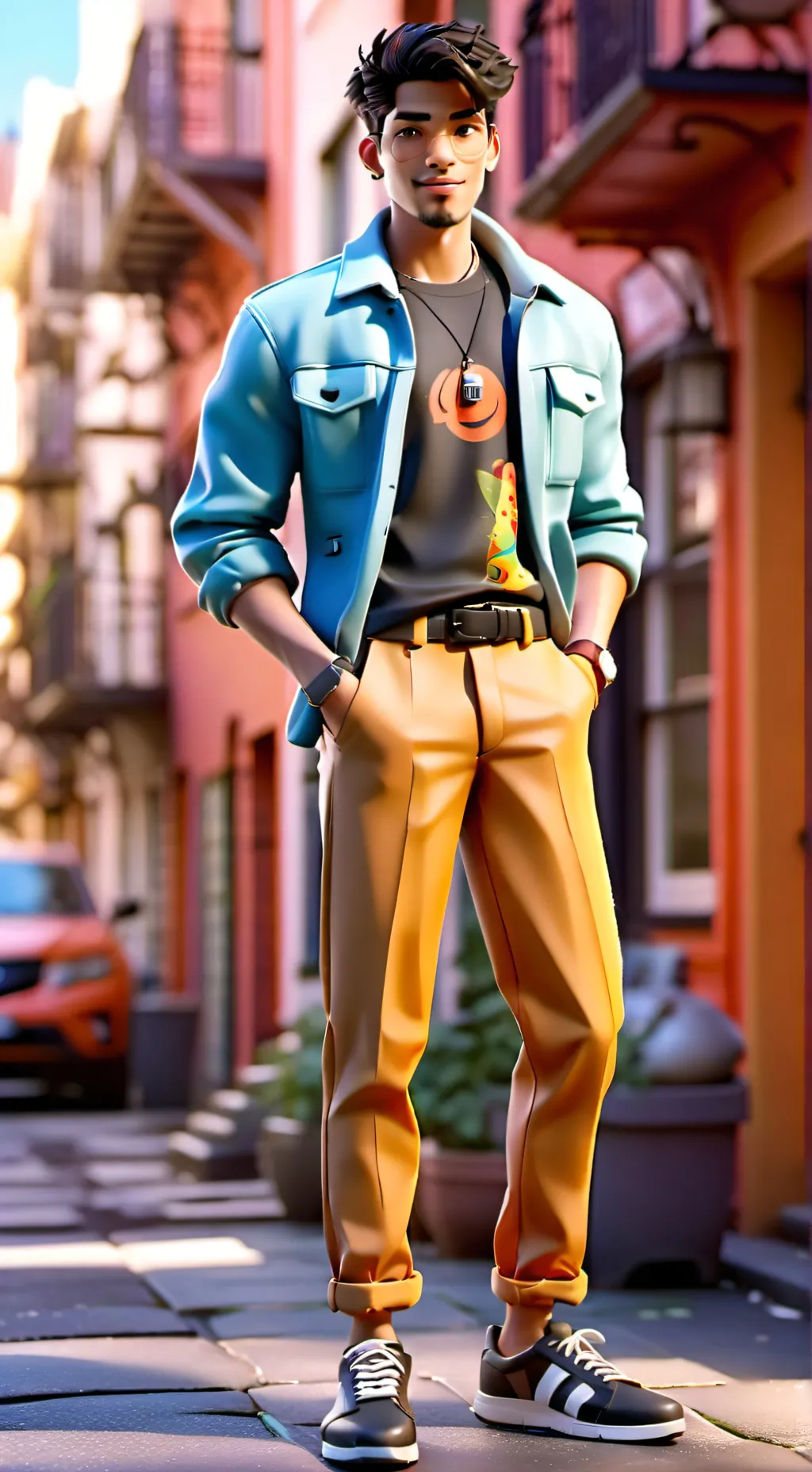 ai character: Rashid background