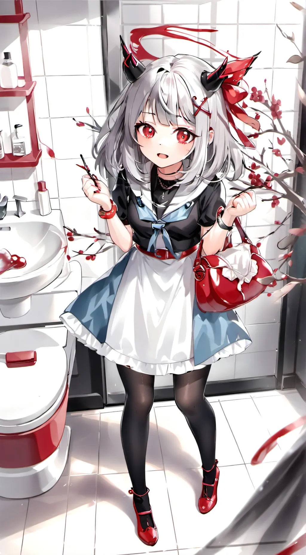 ai character: poopgirl 3 background