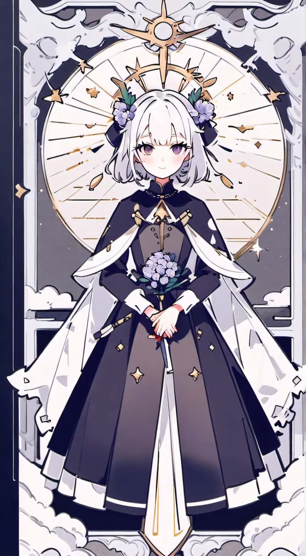 ai character: Wenda skysquidgame background