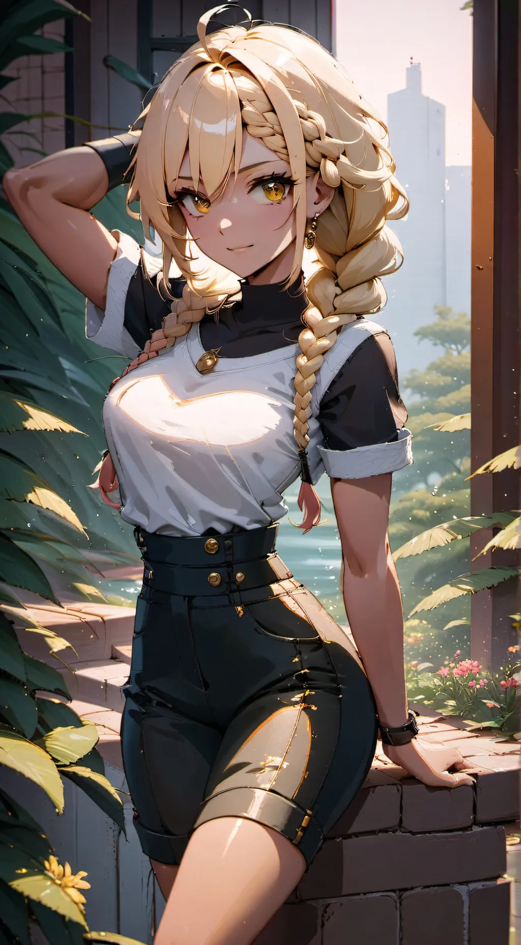 ai character: Kryslynn Woodard background