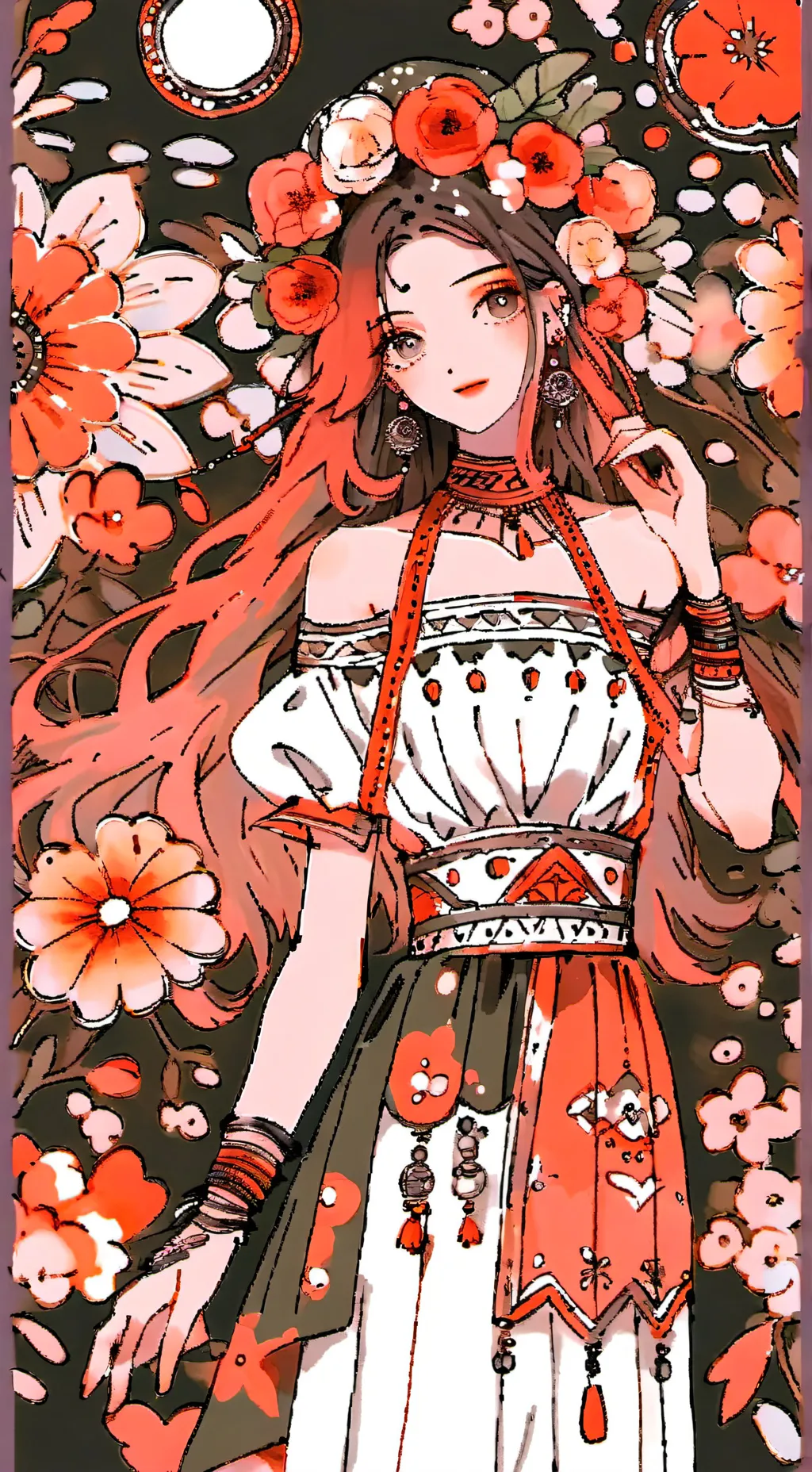 ai character: caisi background