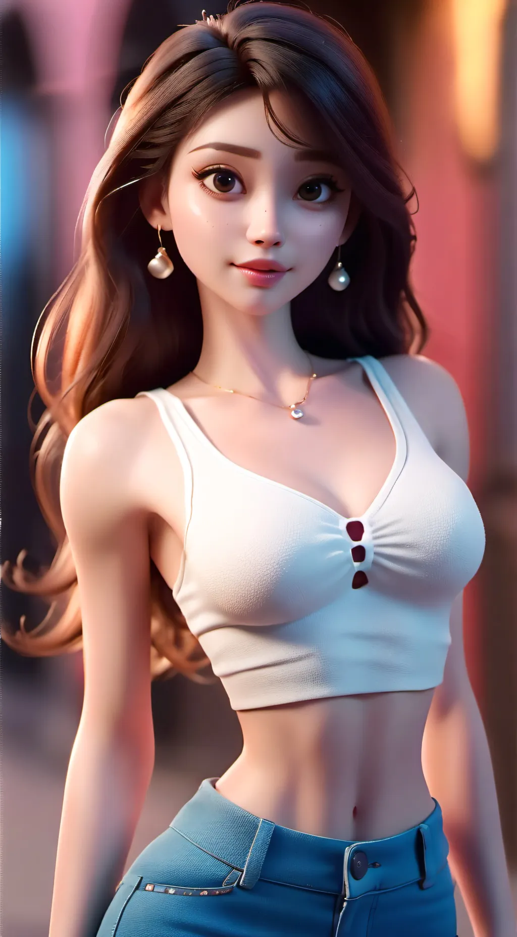 ai character: Jennifer 🥰💌 background