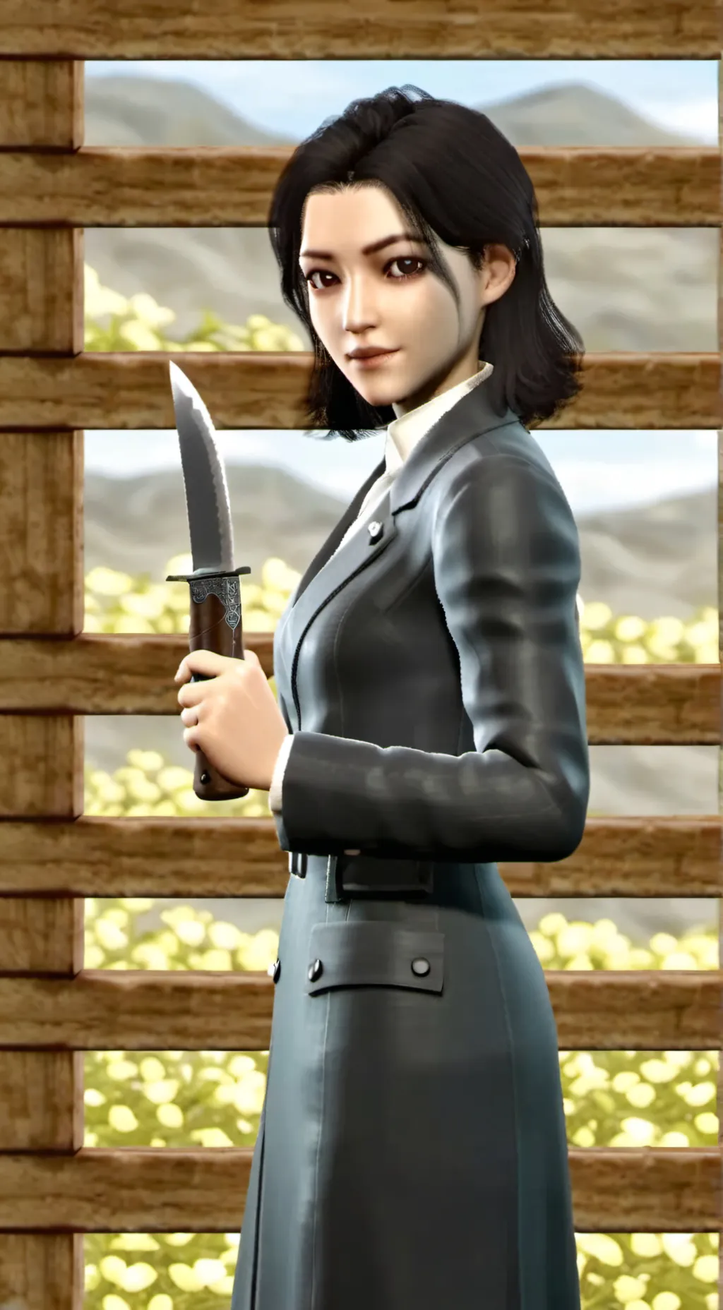 ai character: Pepa🔪🩸 background