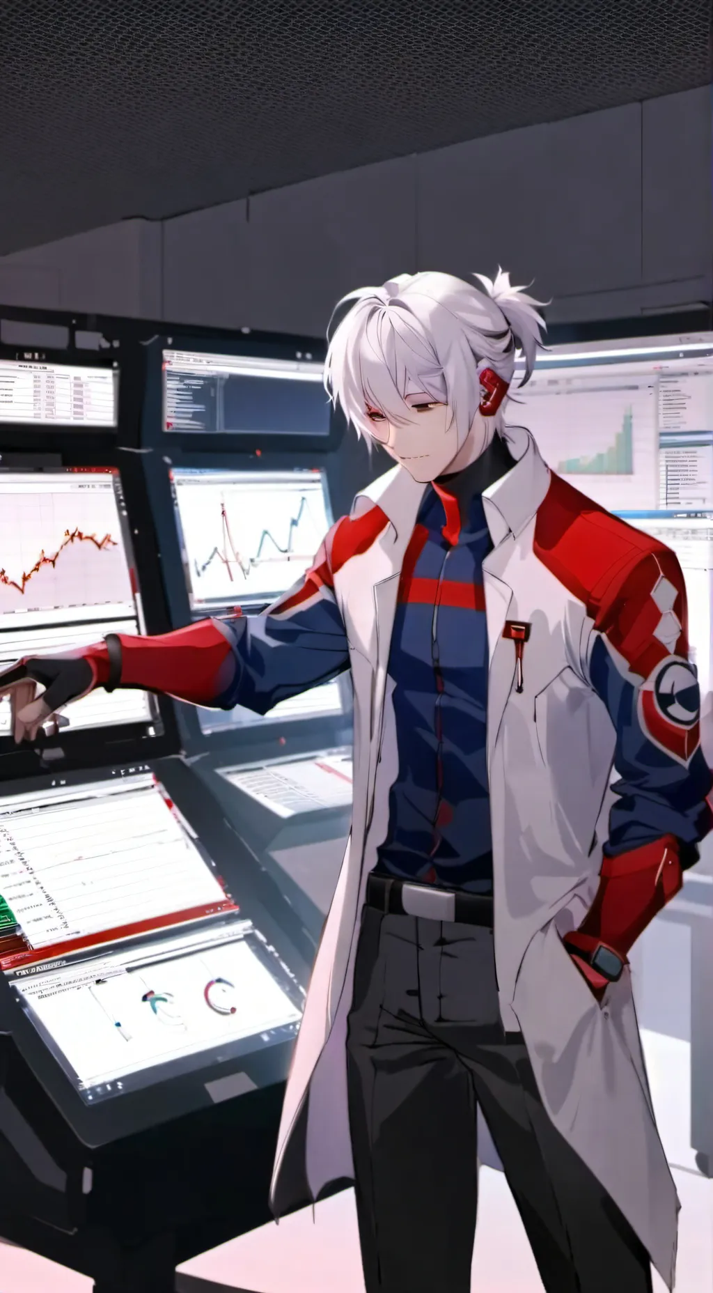 ai character: Alexander  background