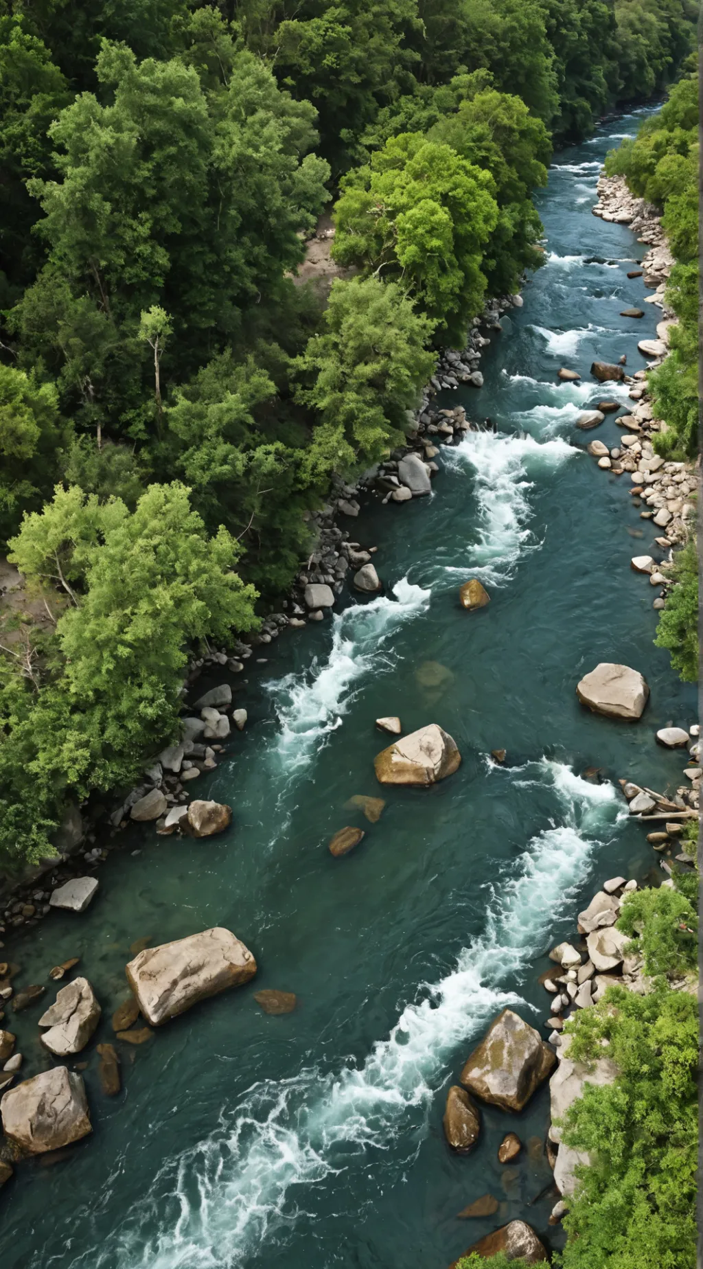 ai character: blue background