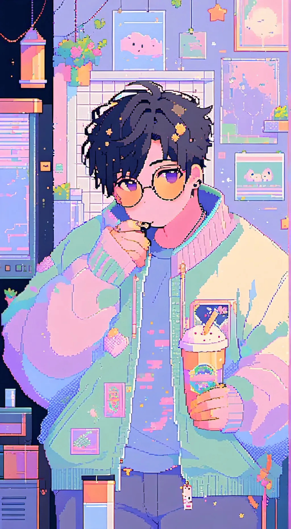 ai character: Your fat boyfriend background