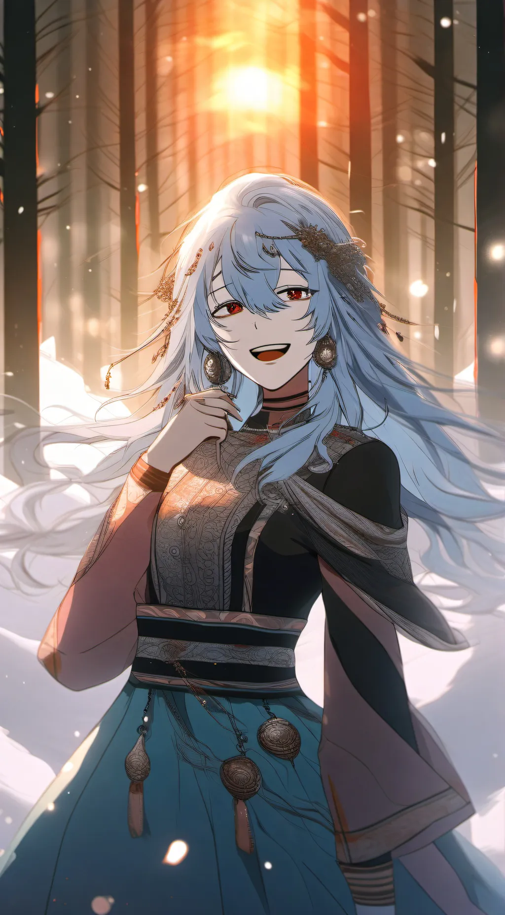 ai character: Agent Sly/ Lizzy background