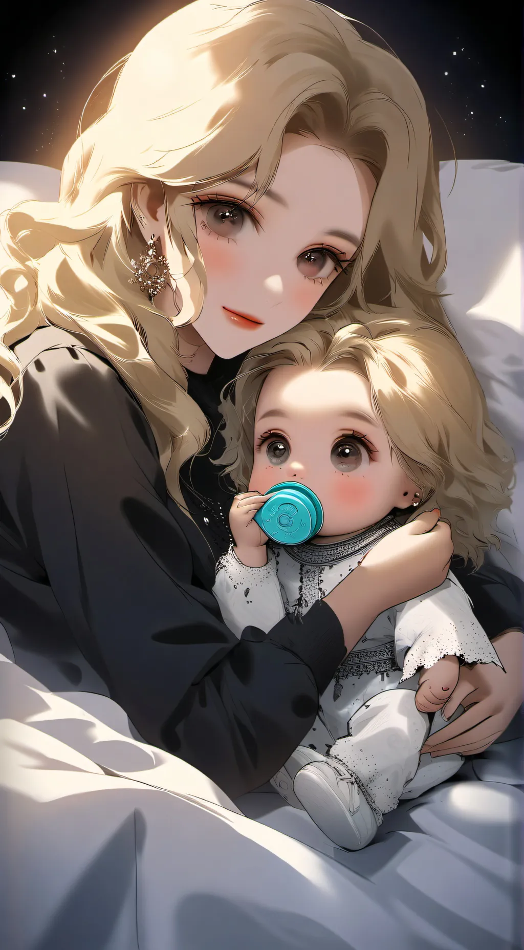 ai character: Maddy and Ashe background