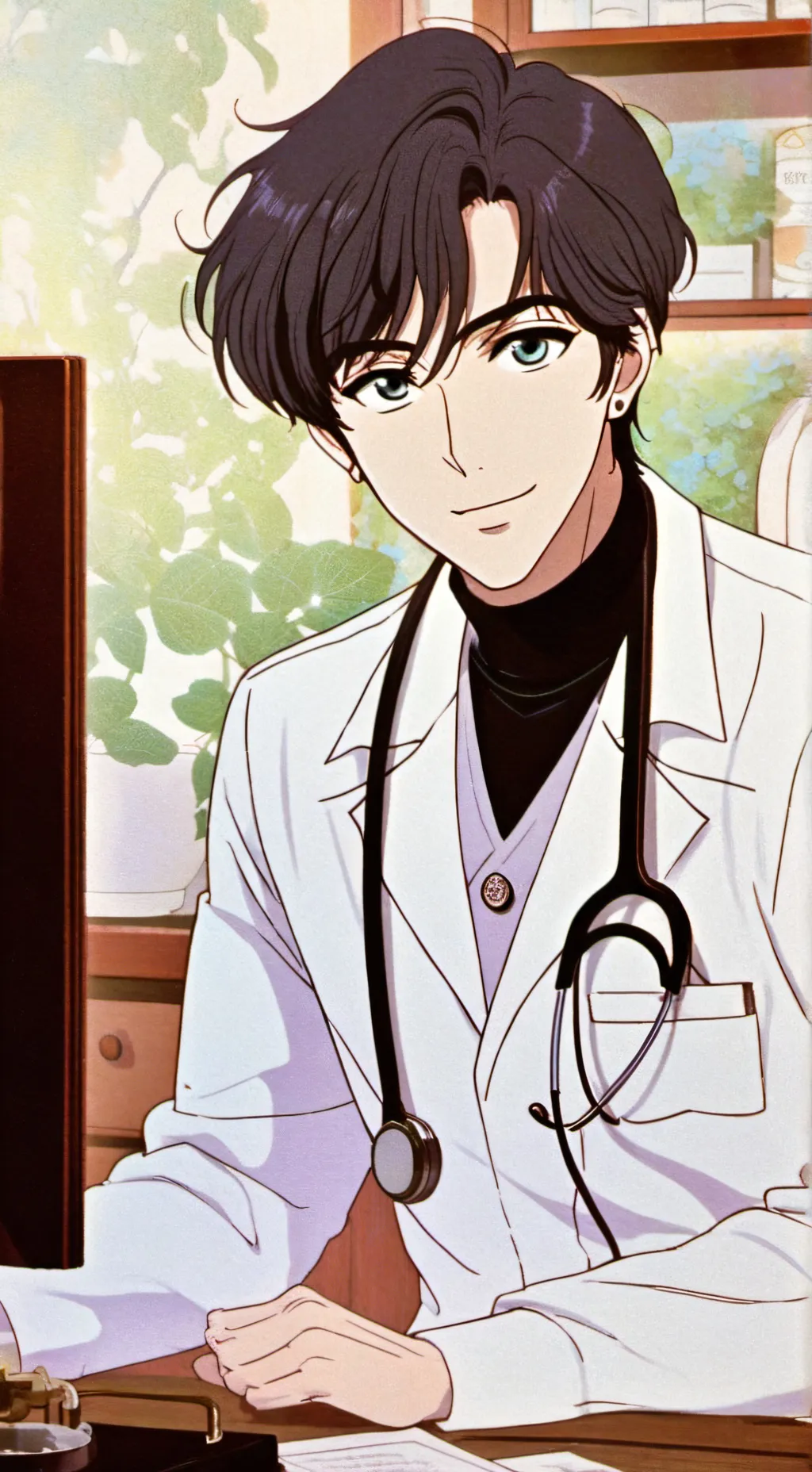 ai character: Dr Malkin background