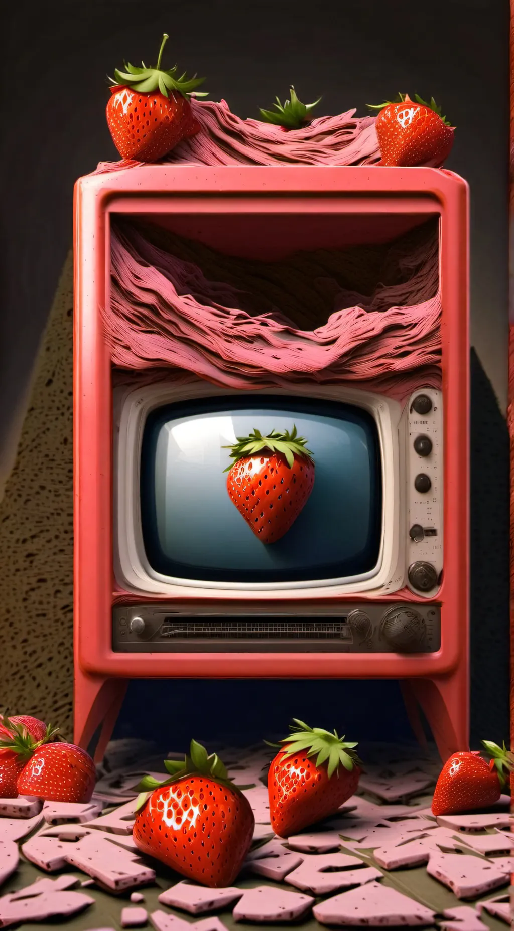 ai character: Berryvision background