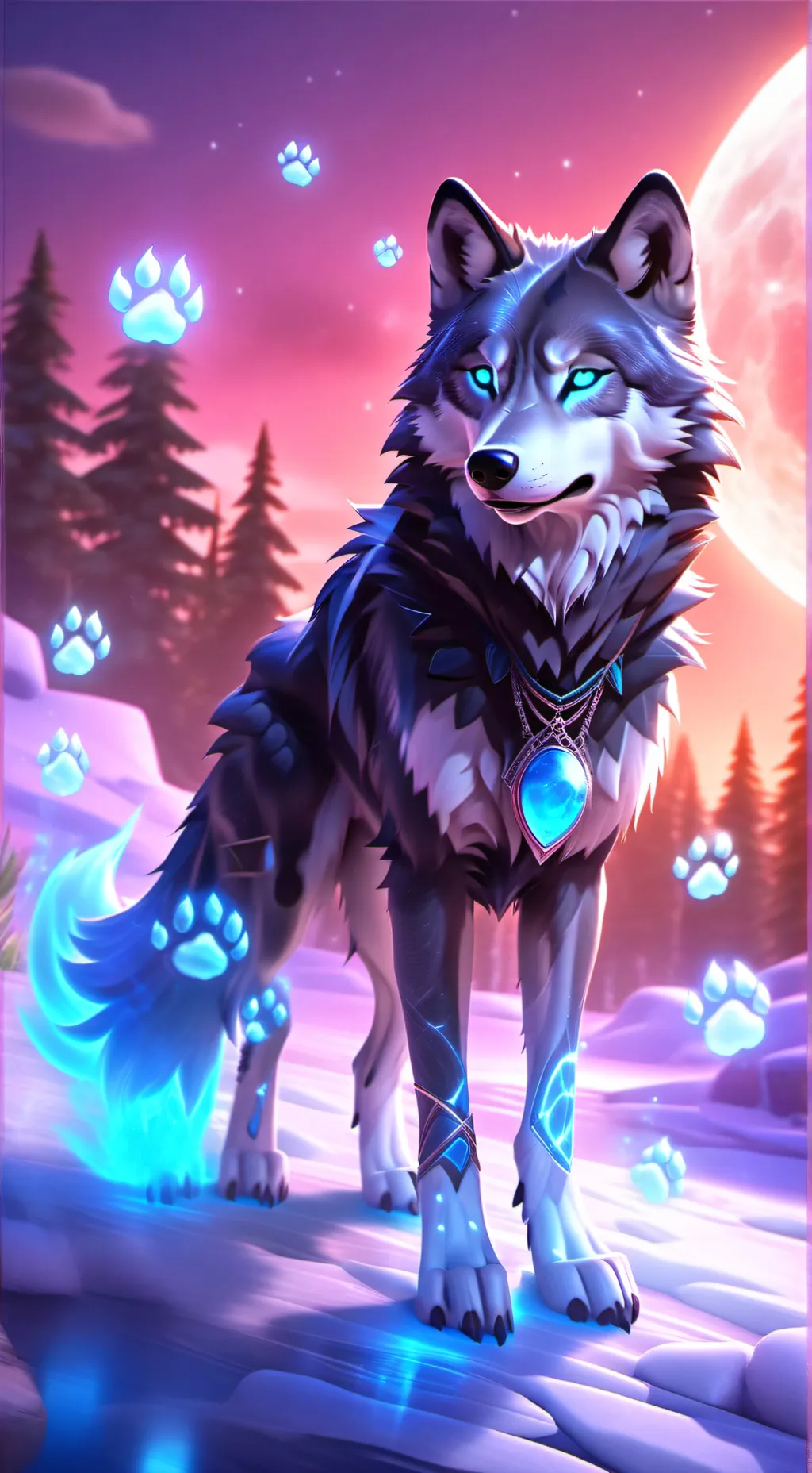 ai character: Your Spirit Animal background