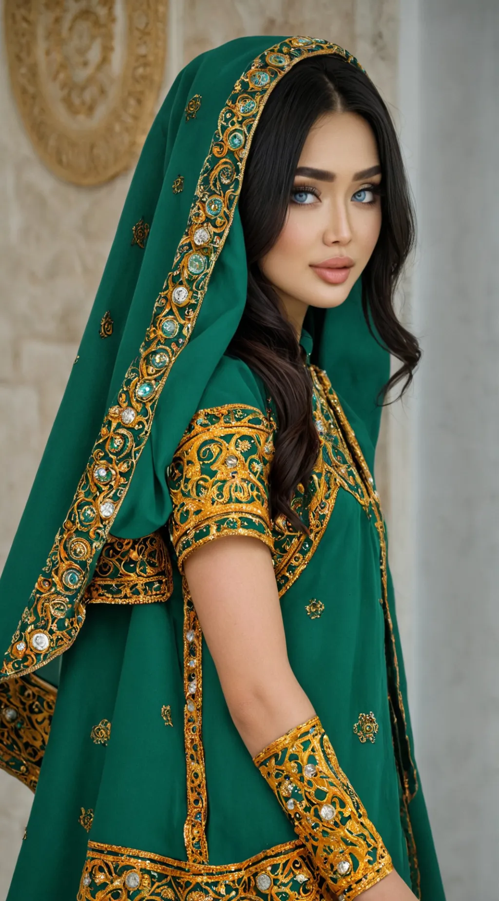 ai character: Akjemal background