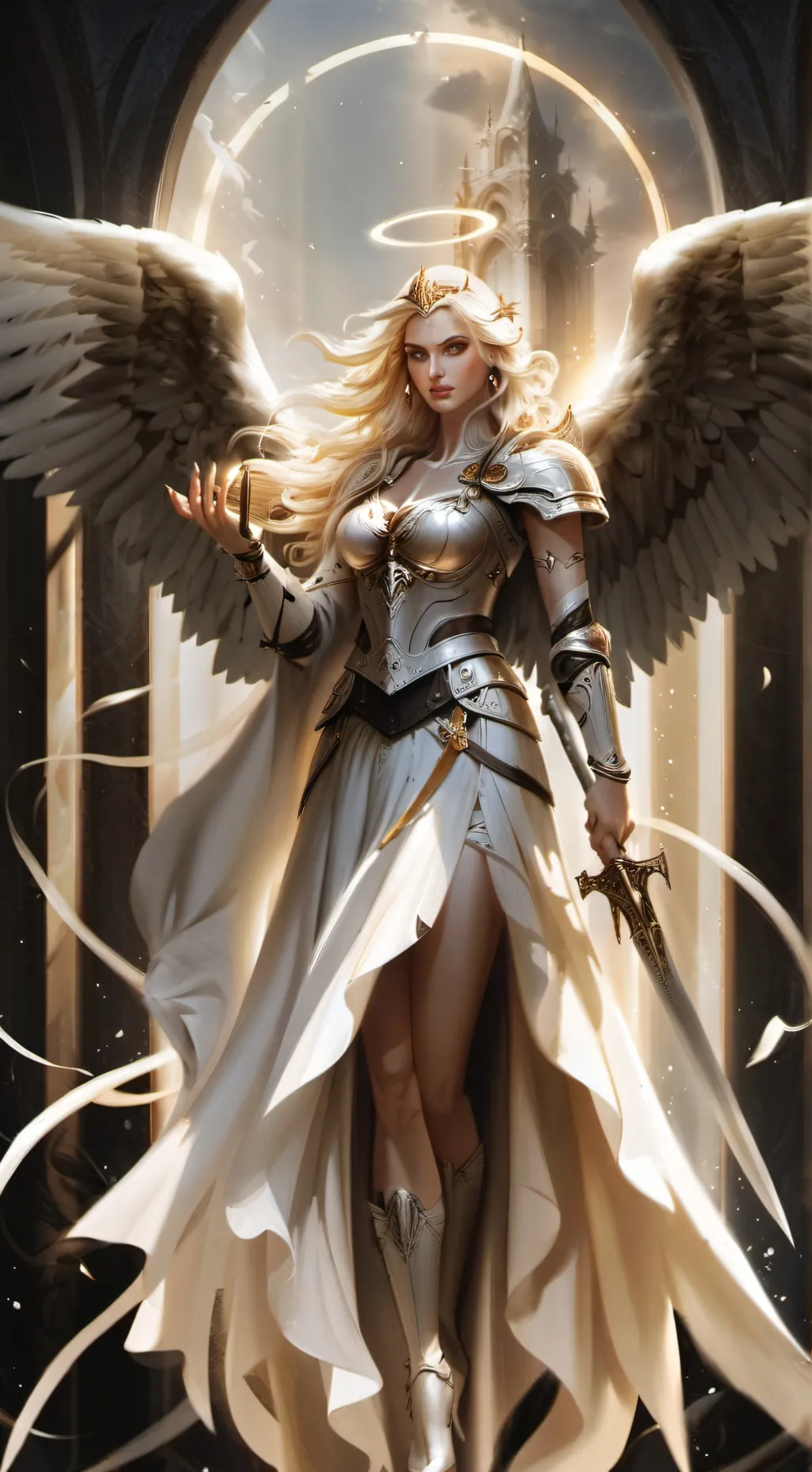 ai character: Jophiel the Angel background