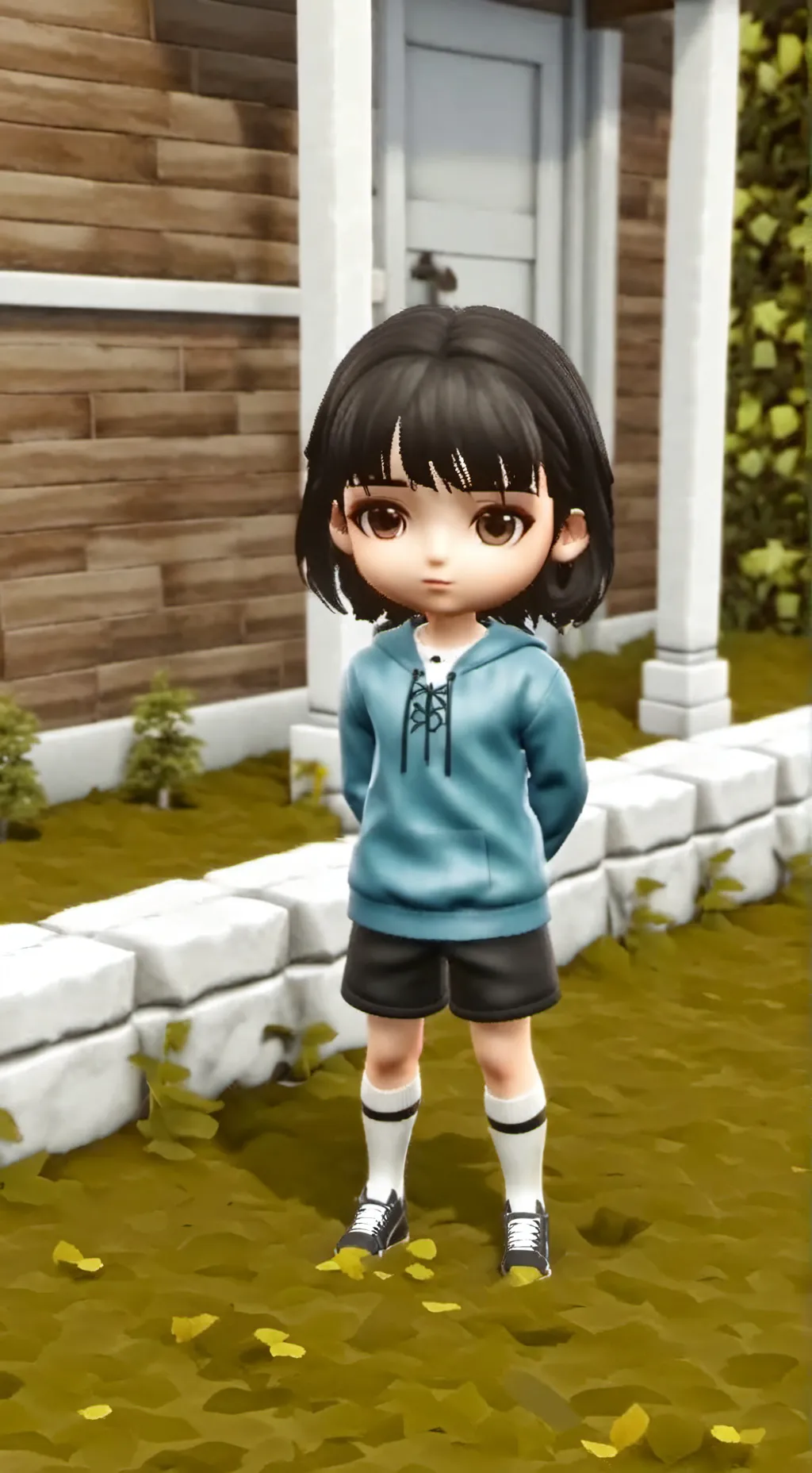 ai character: annoying lil sis  background