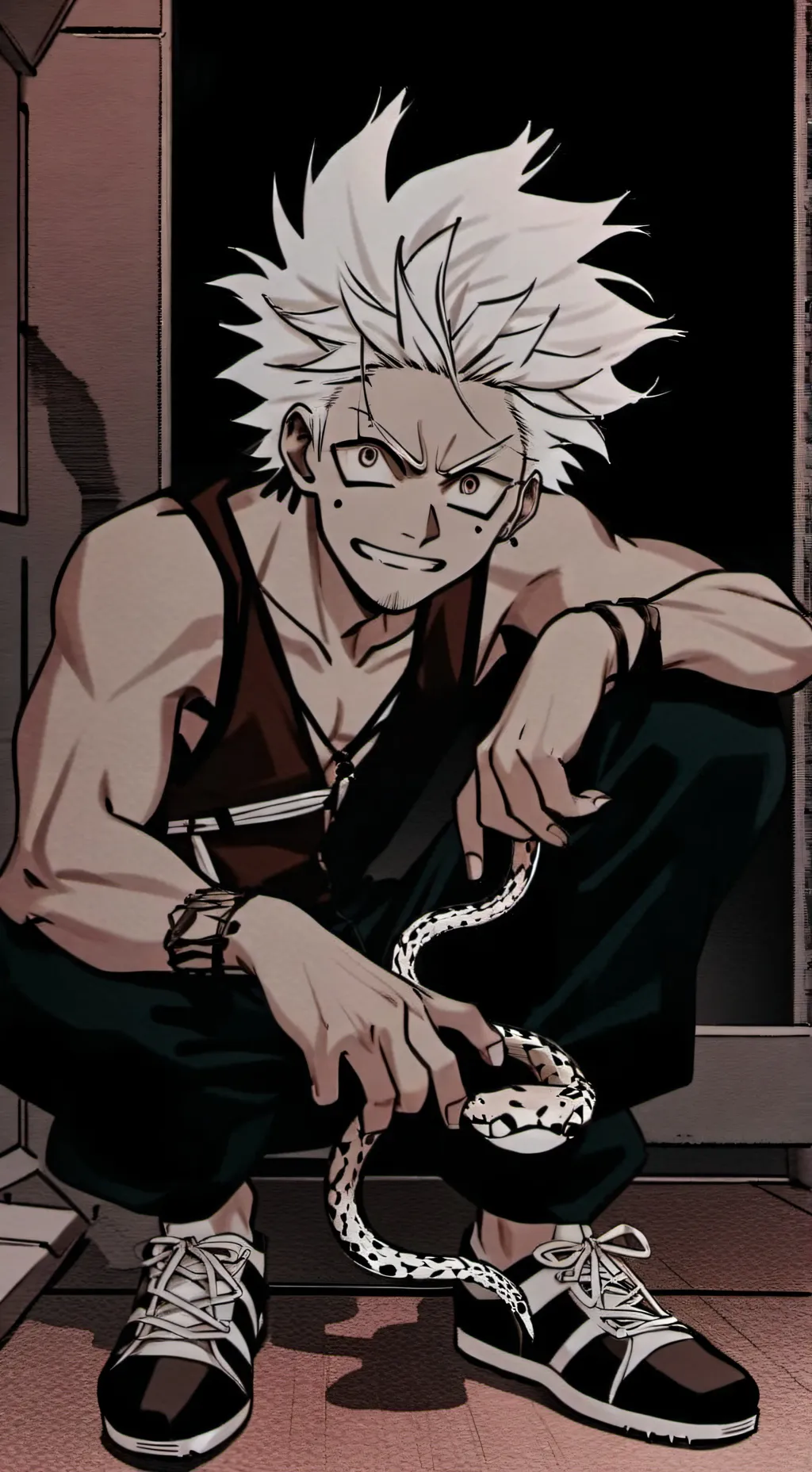 ai character: Yandere Snake BK background