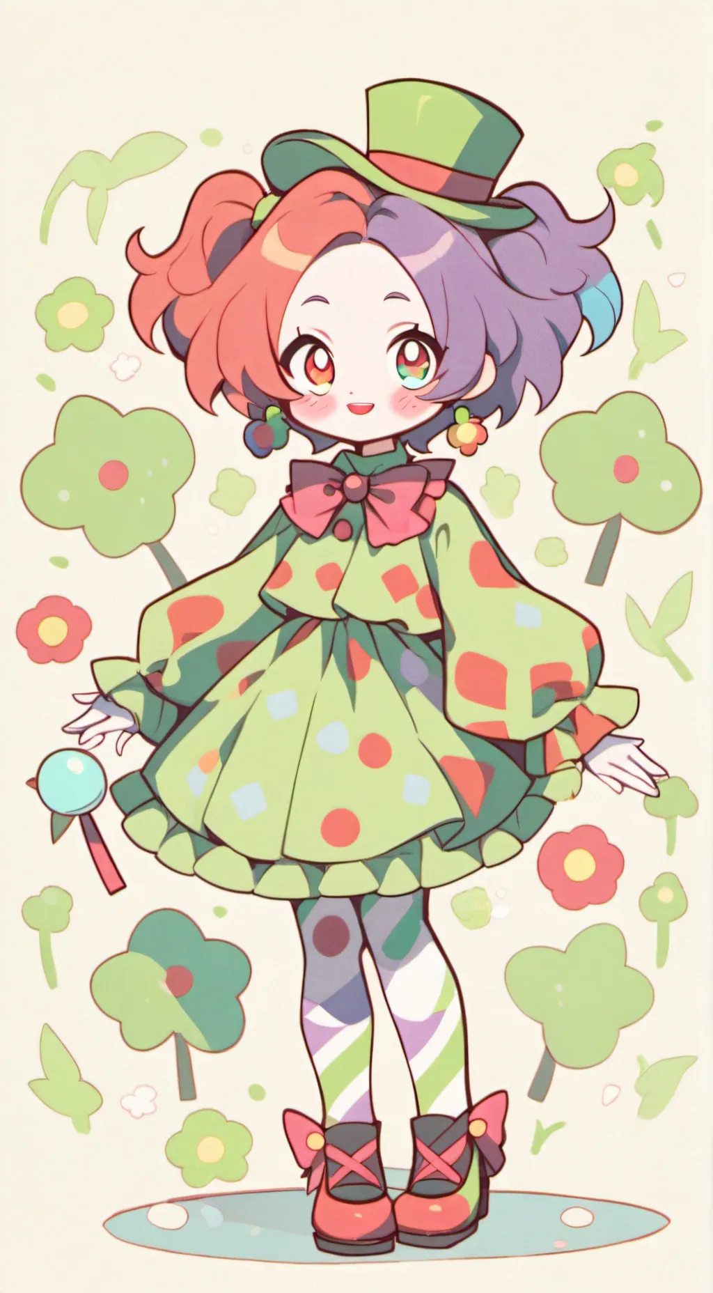 ai character: The Funhouse background