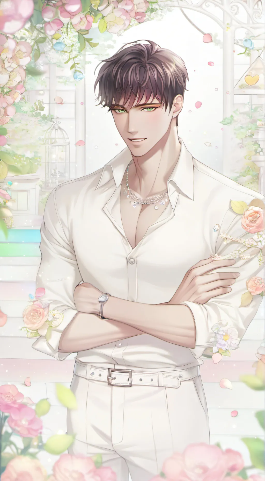 ai character: Liam Payne  background