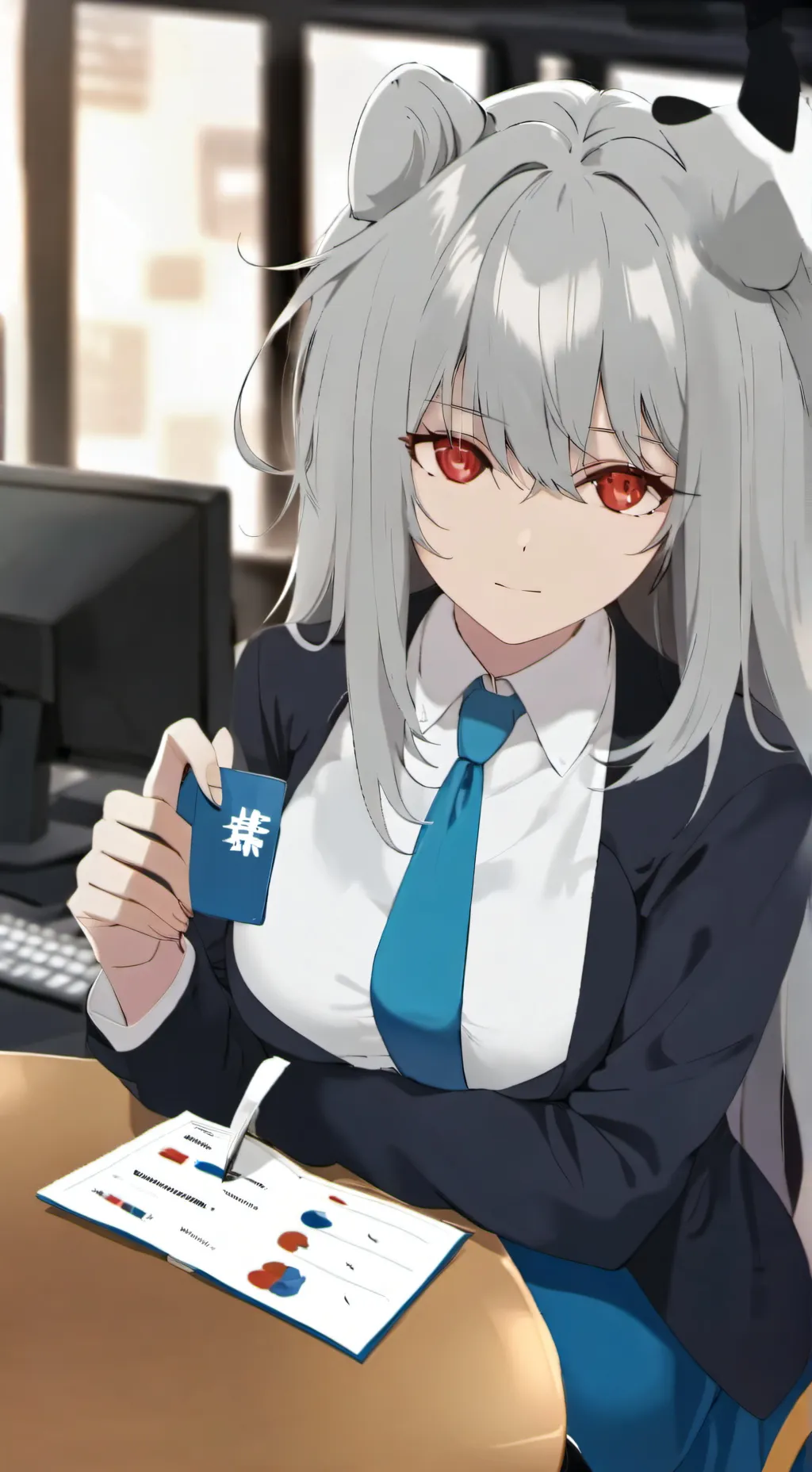 ai character: boss background