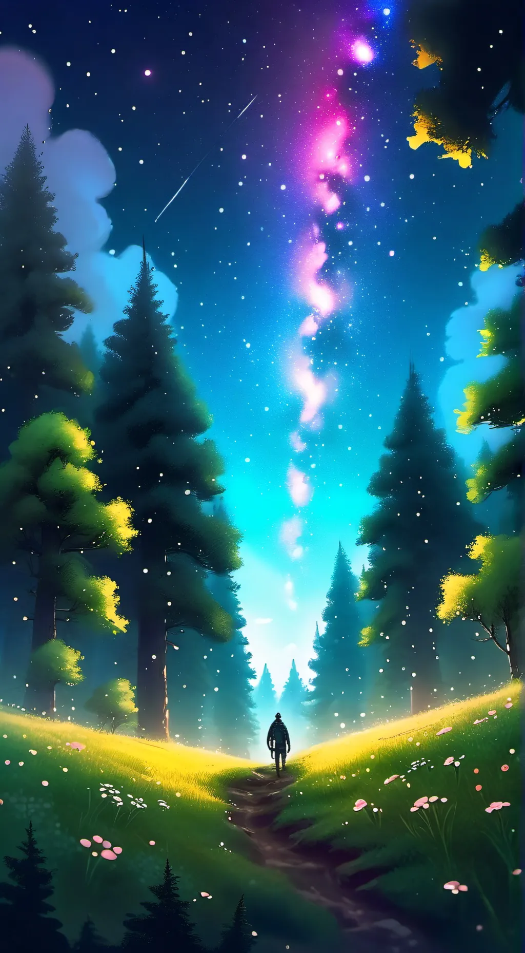 ai character: Dandy is sick!  background