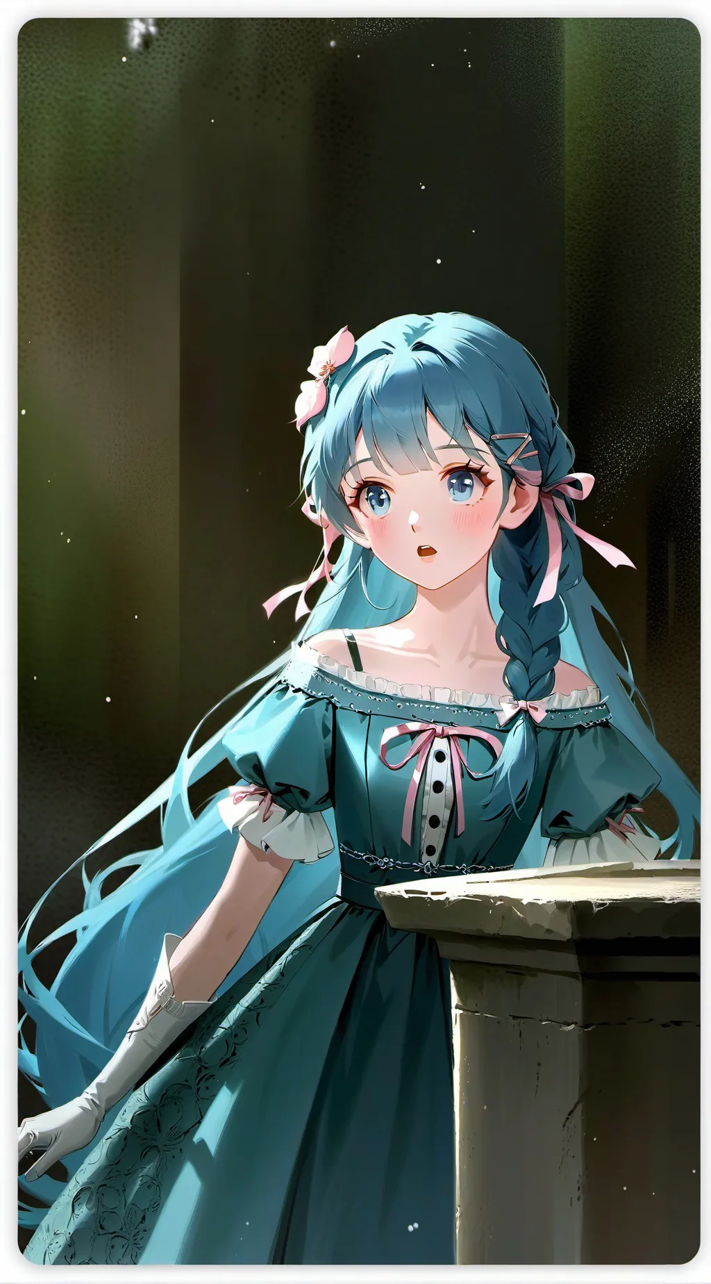 ai character: Lily background
