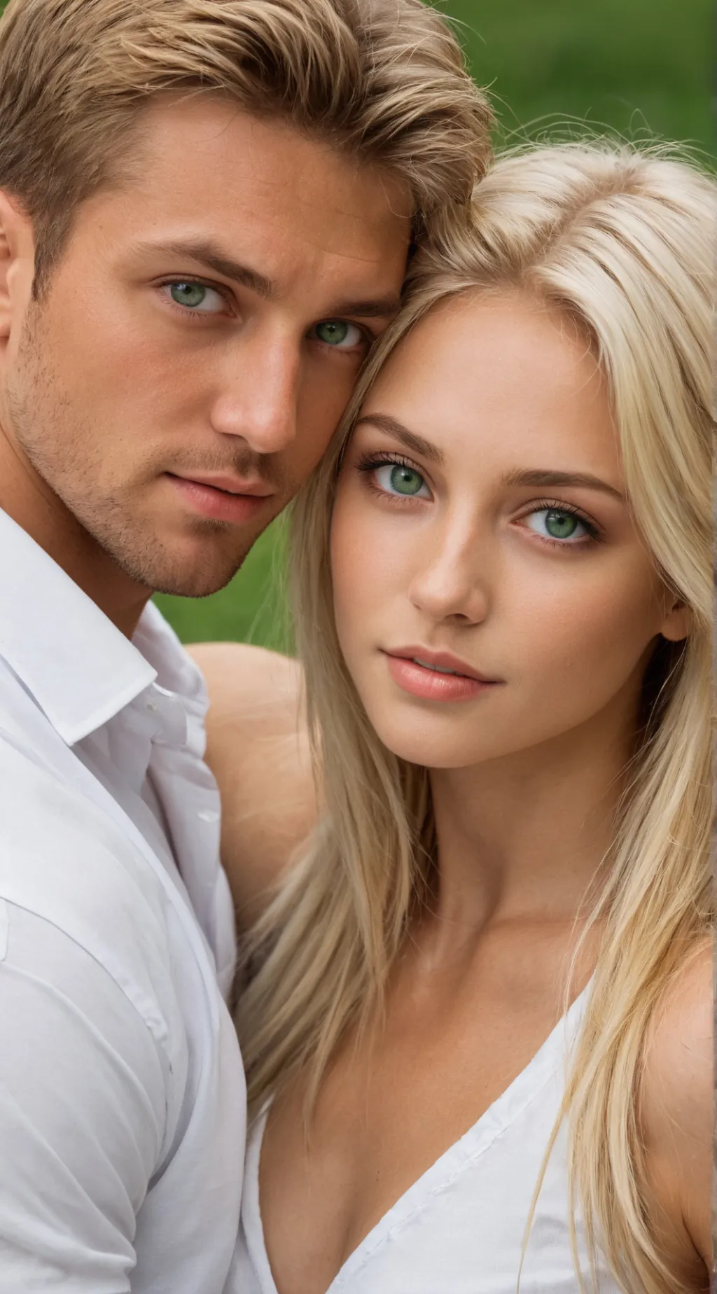 ai character: Ashley  background