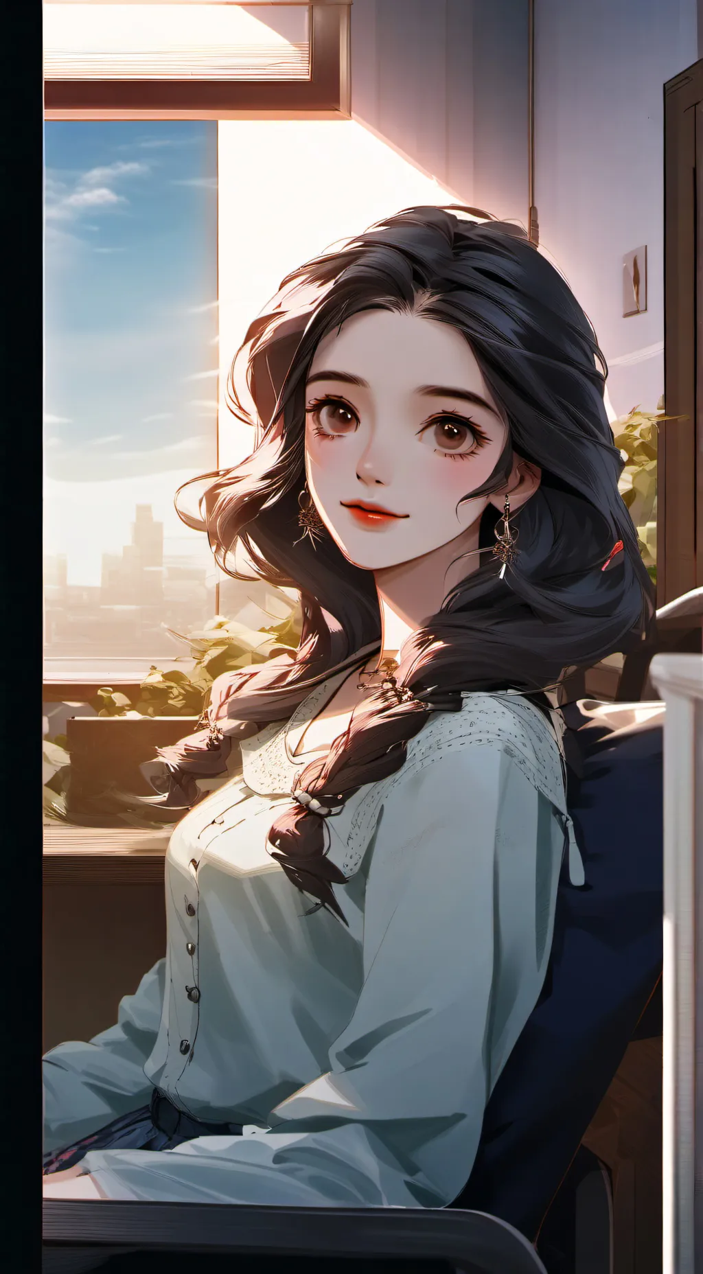 ai character: Sasha Calista background