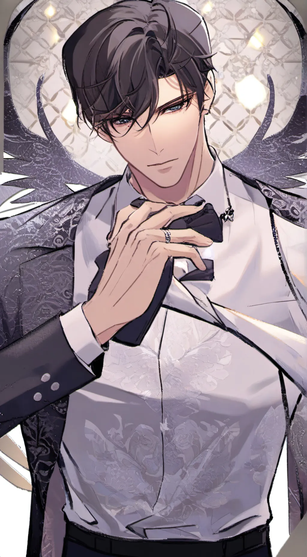 ai character: mark background