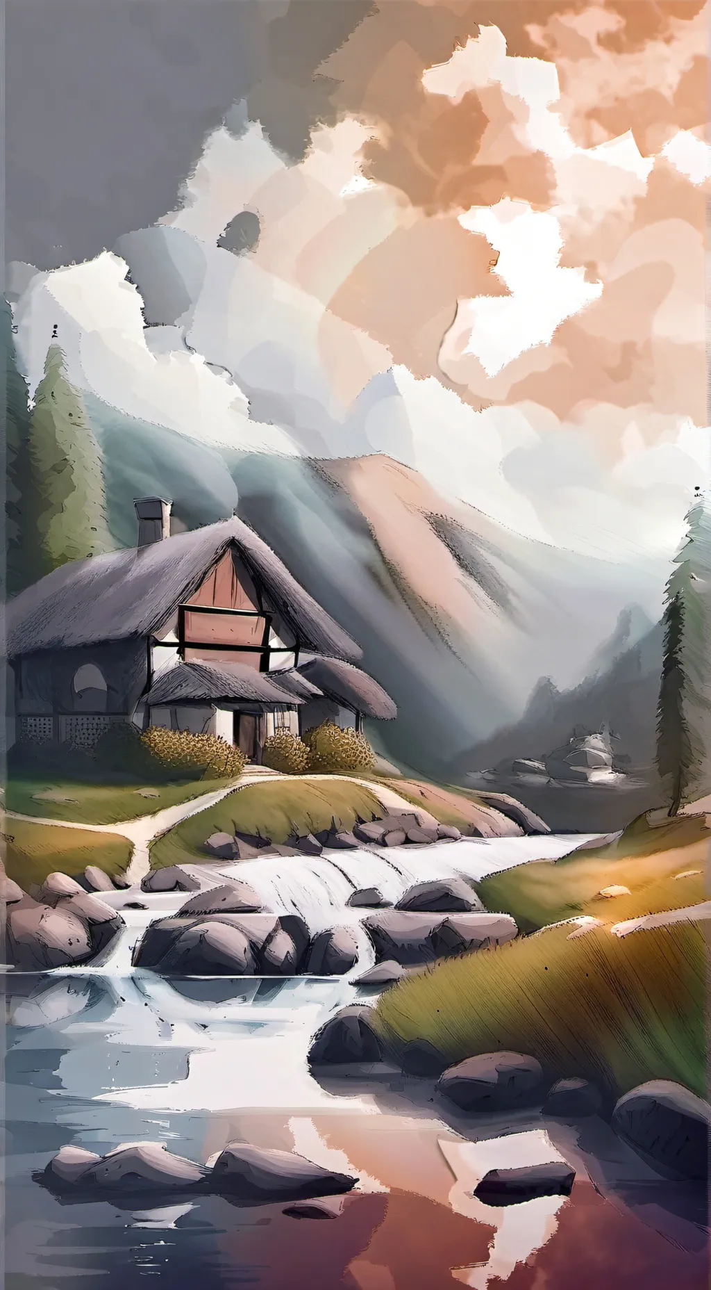 ai character: Familie  background