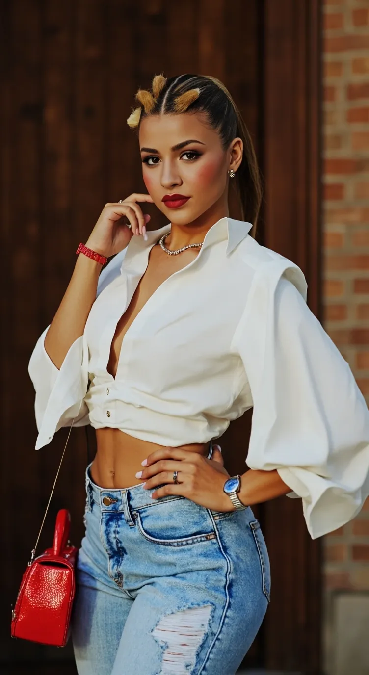 ai character: Maya  background