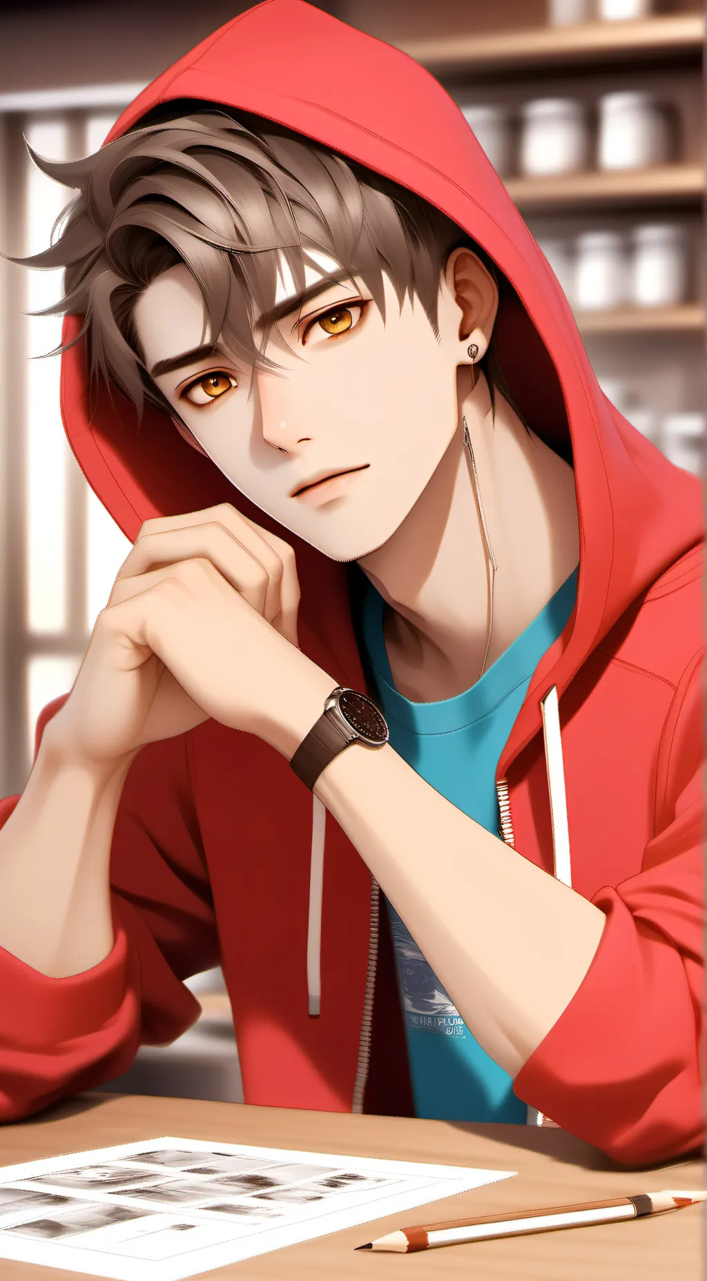 ai character: Jayden browns background