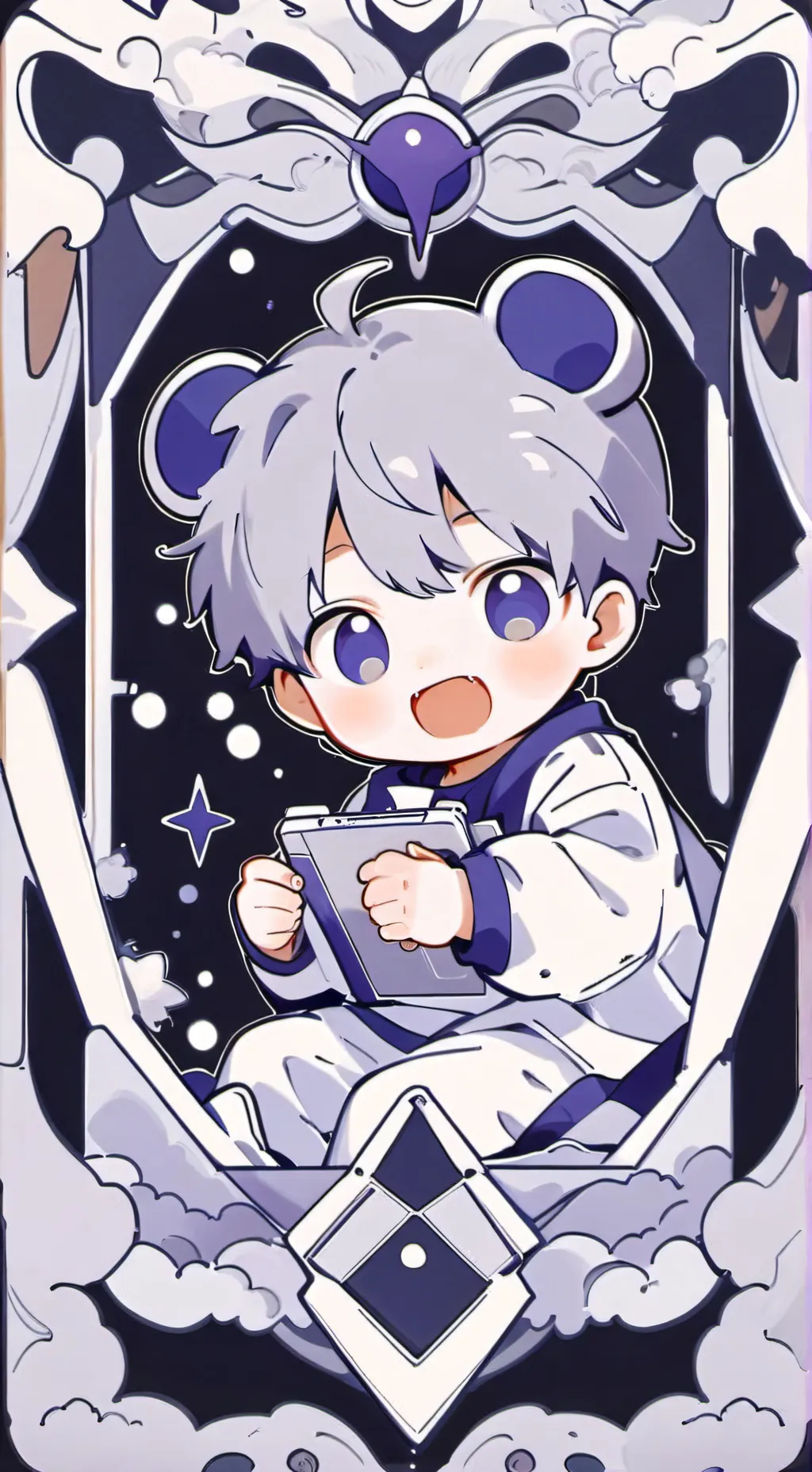 ai character: life of ipadkid_23 background