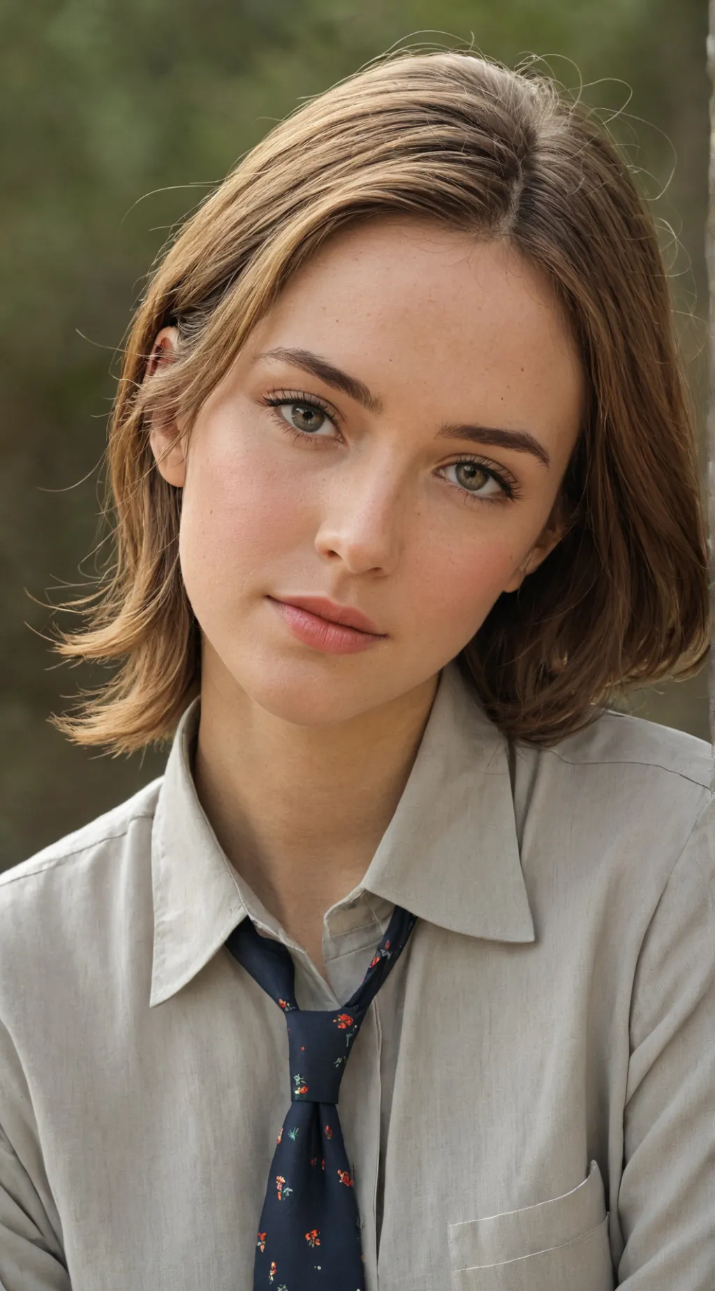 ai character: credty background