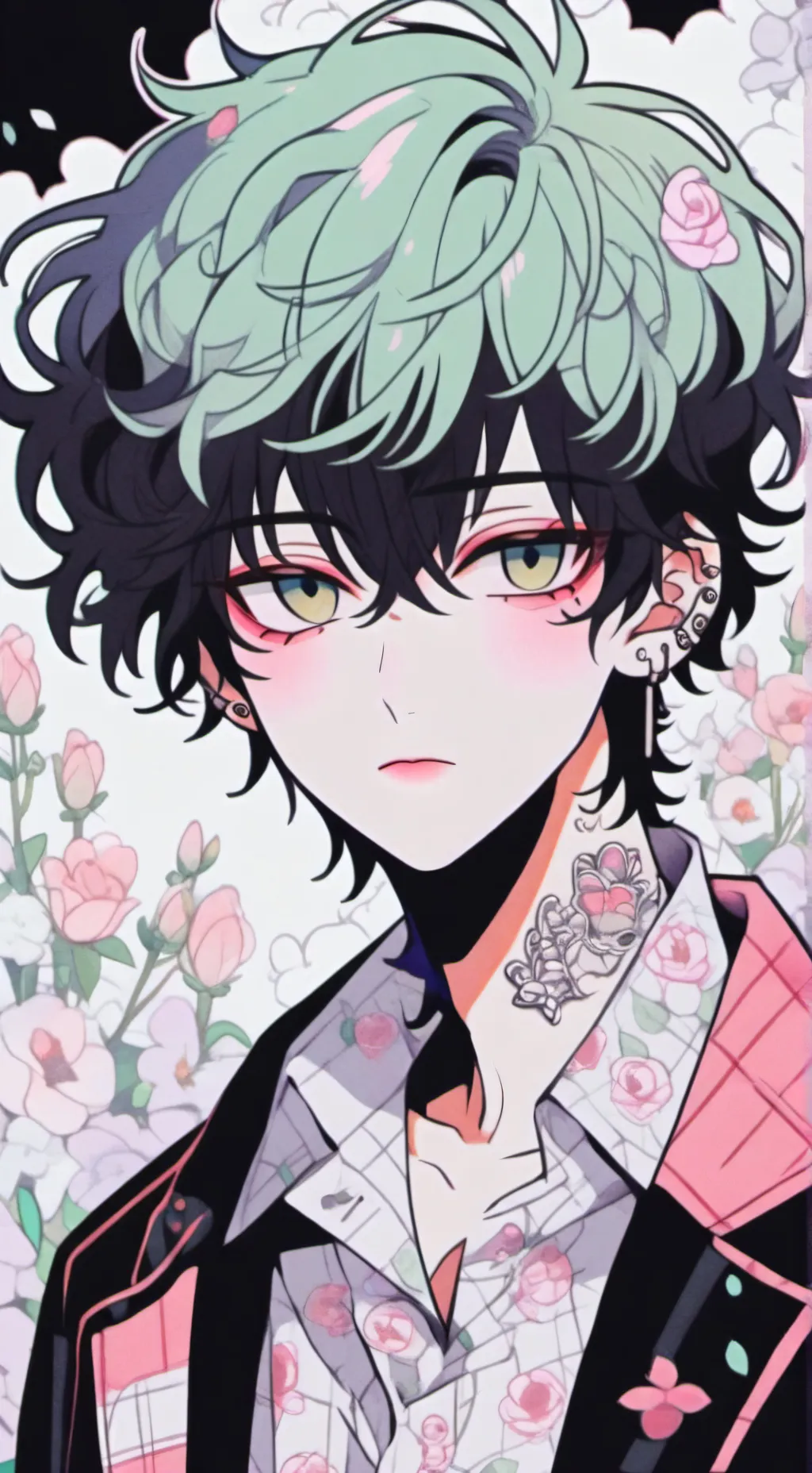 ai character: ★~Roy~★🌸💮🌷 background