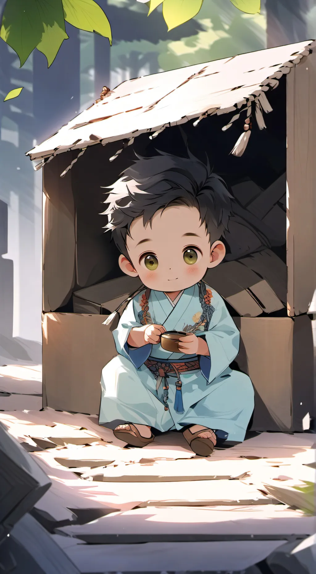 ai character: Haru background