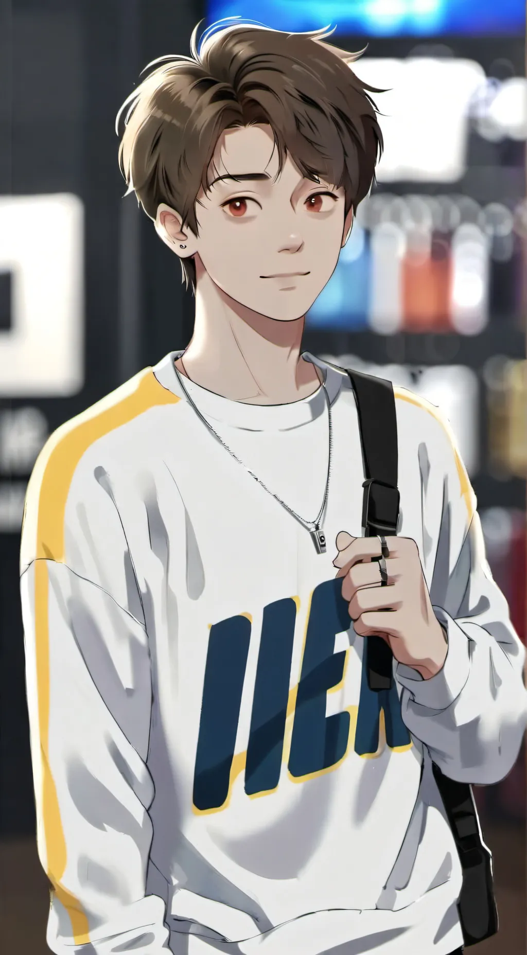 ai character: Sari background