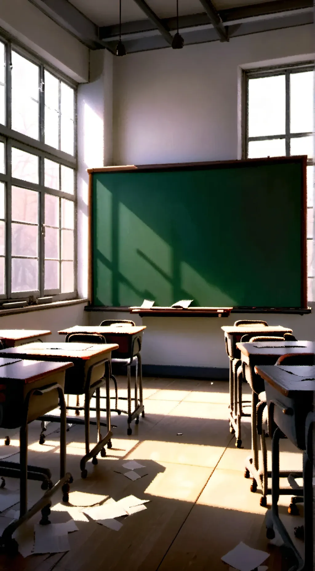 ai character: New school background