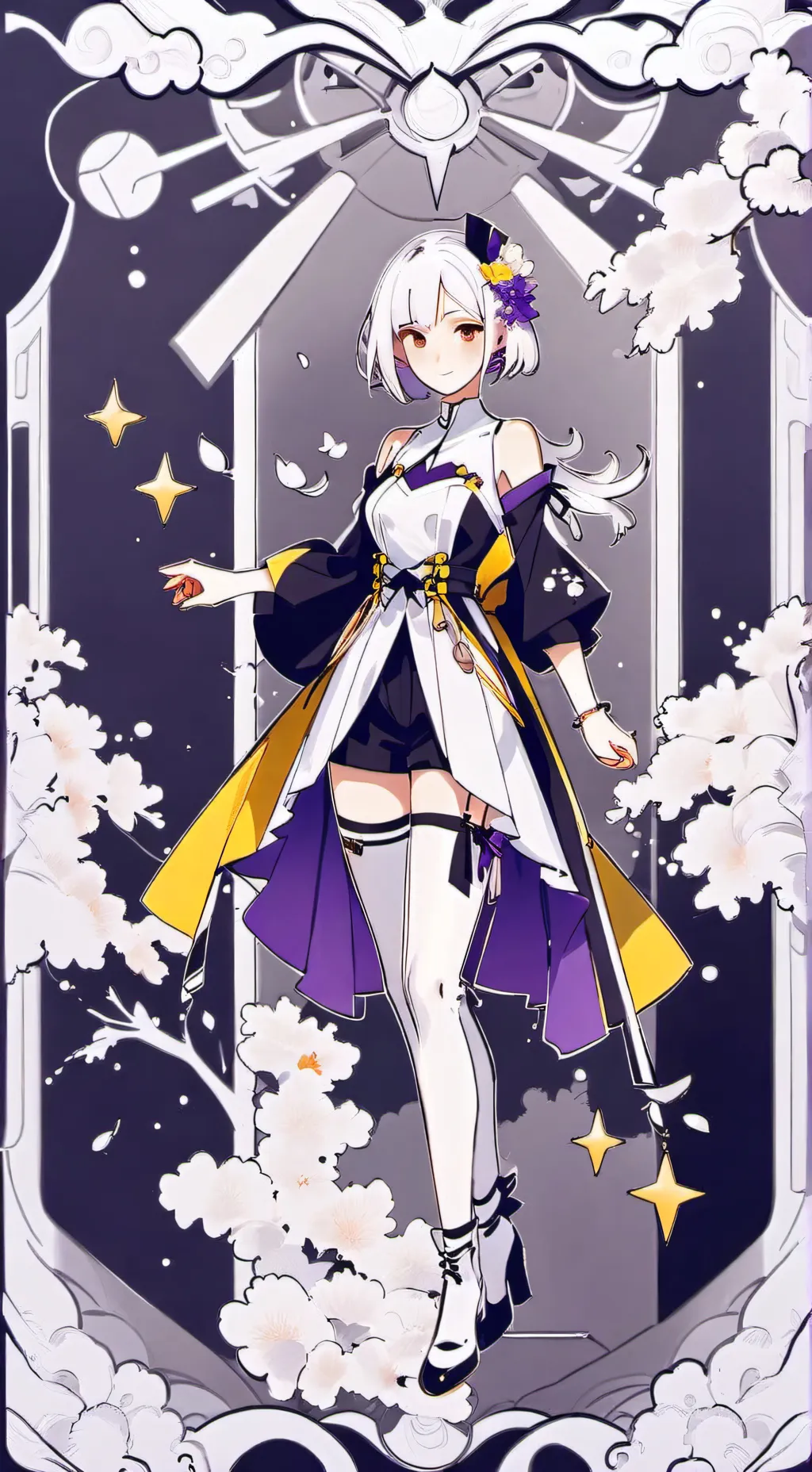 ai character: elizabeth background