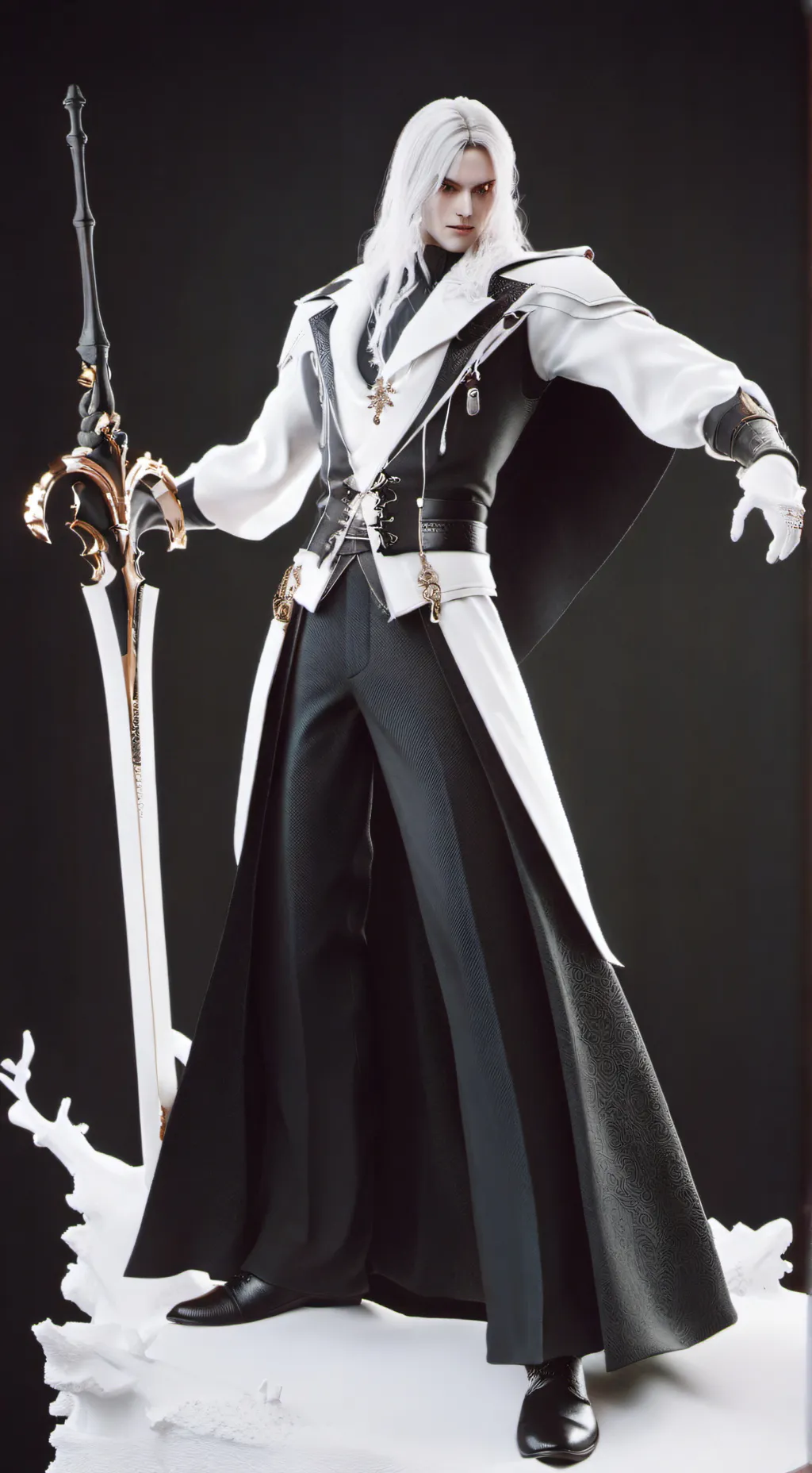 ai character: h Victor background