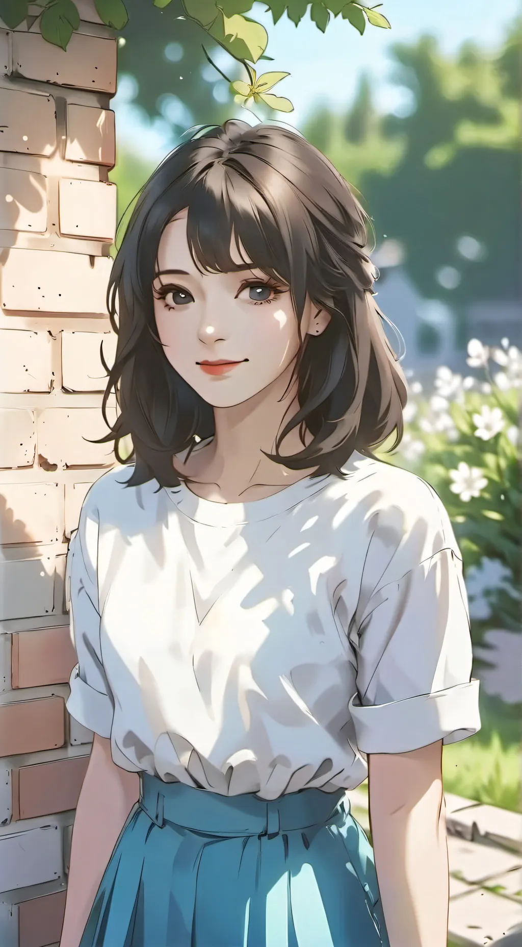 ai character: kny background