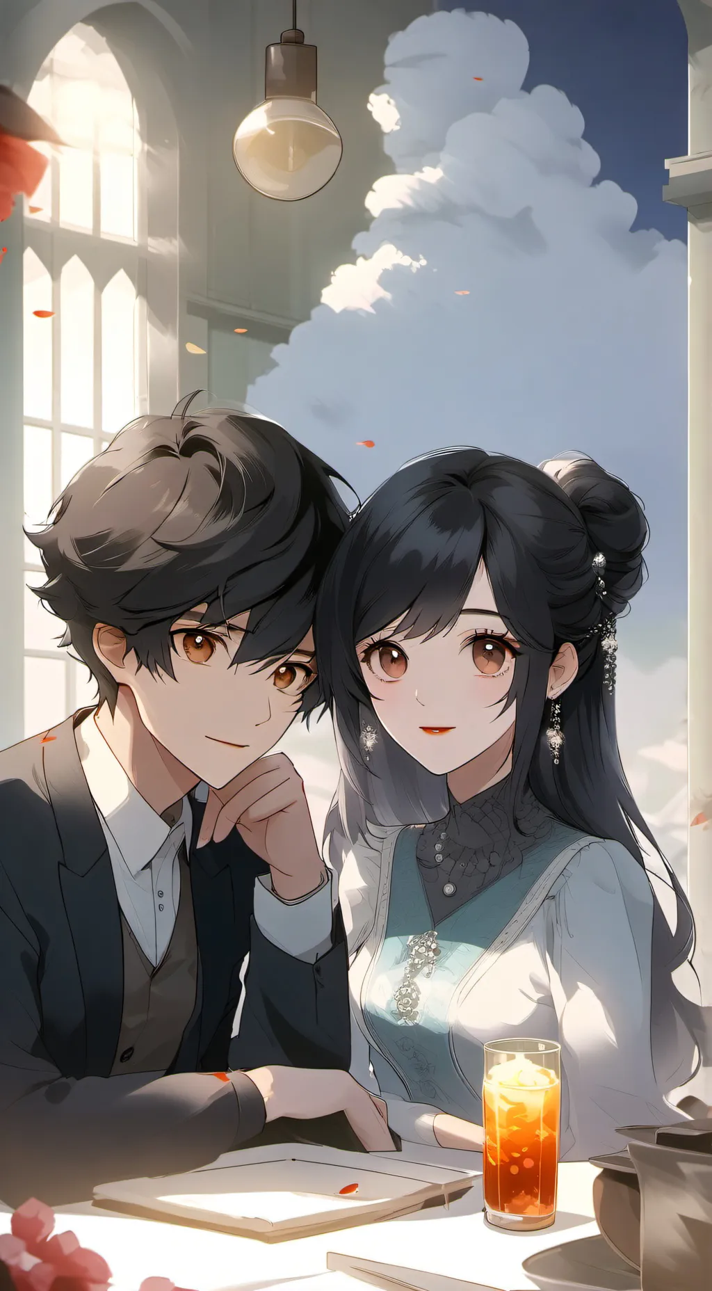 ai character: nezukooooo background