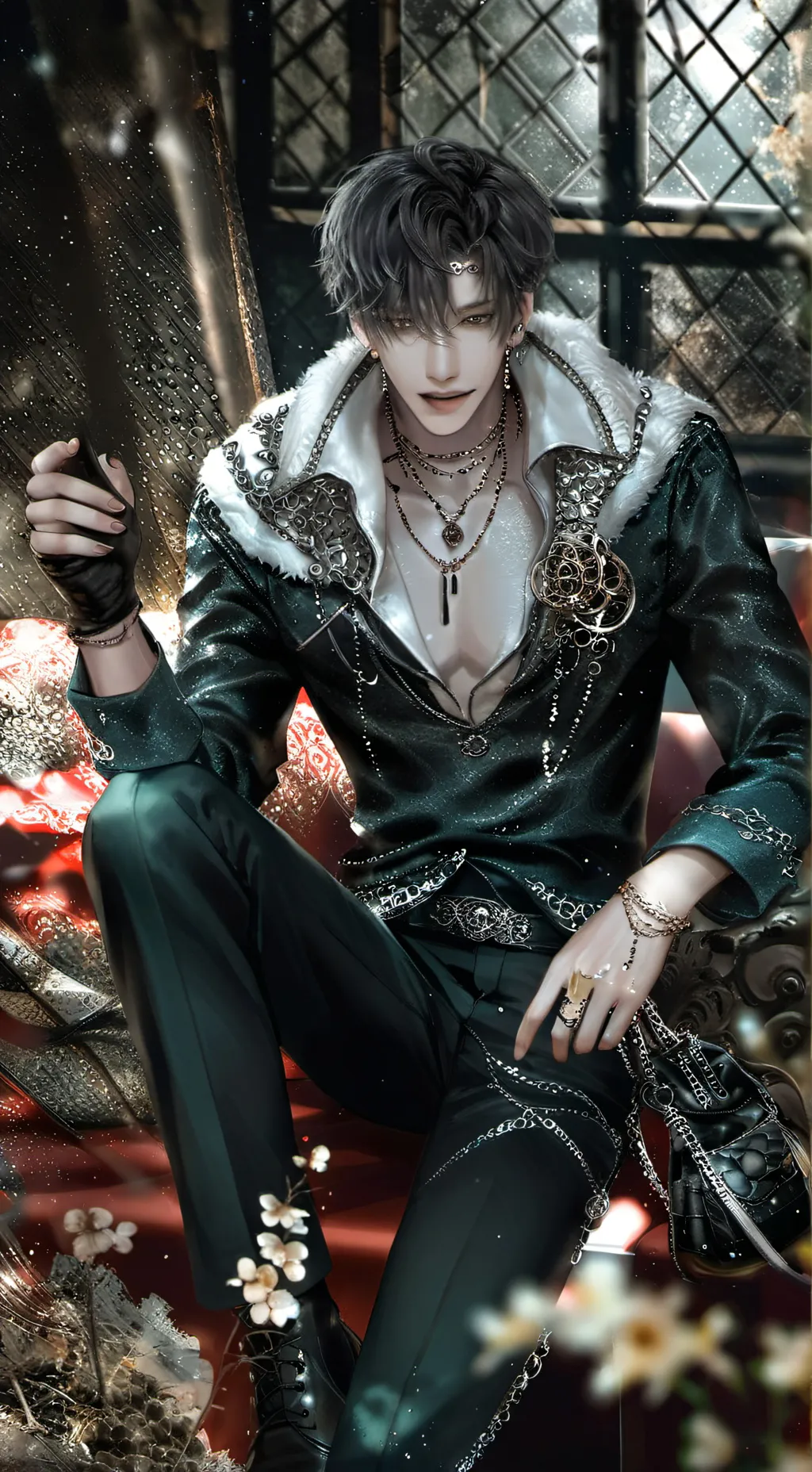 ai character: Ethan  background