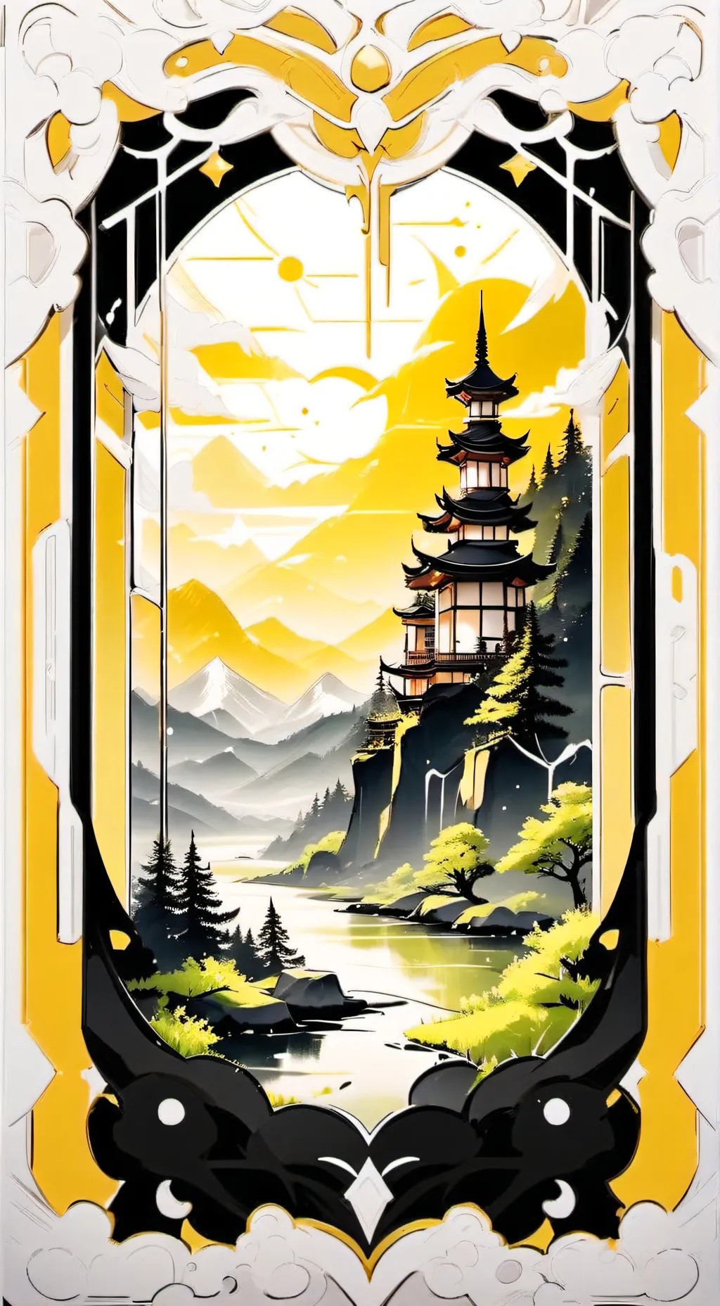 ai character: Shoto todoroki background