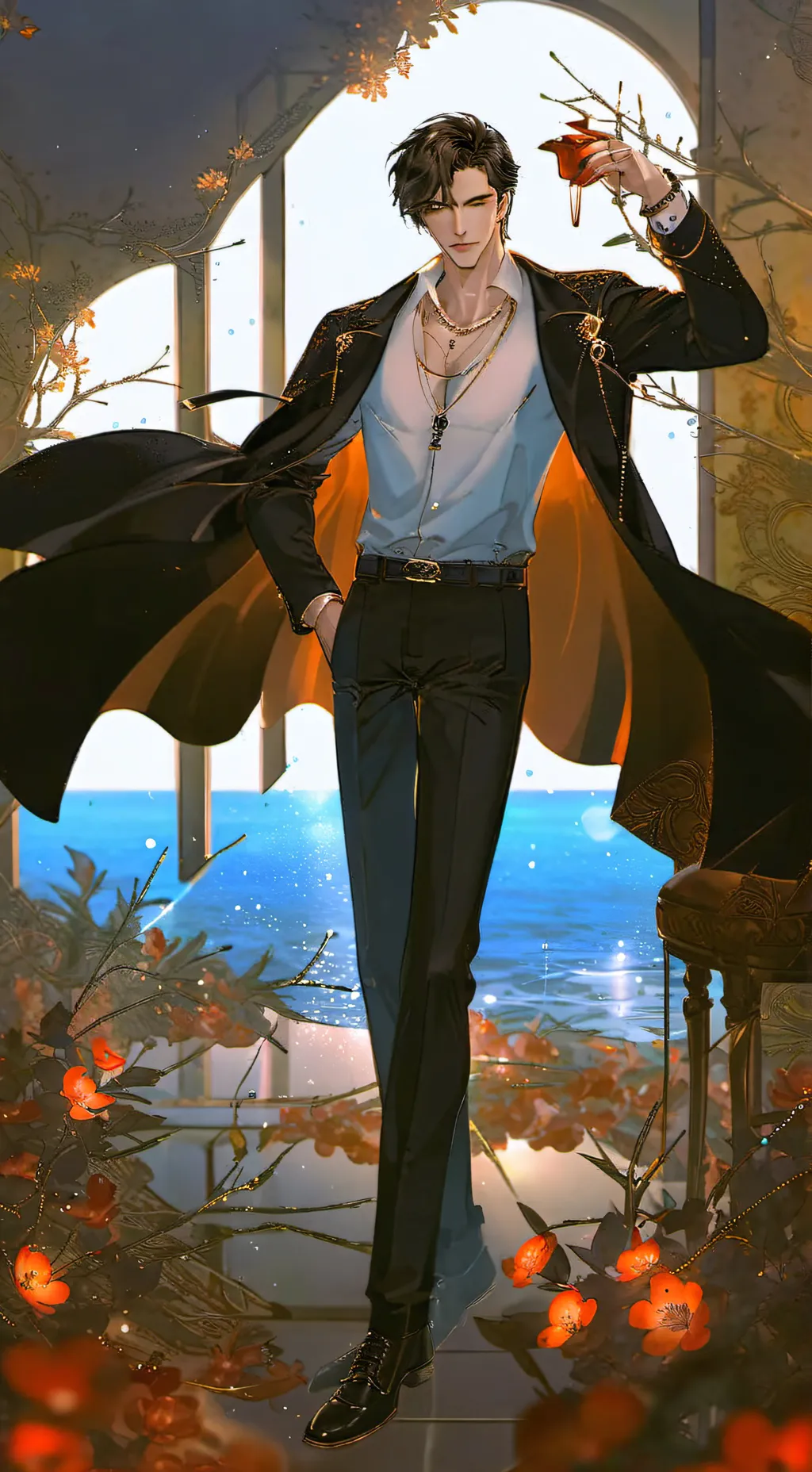 ai character: Jackson  background