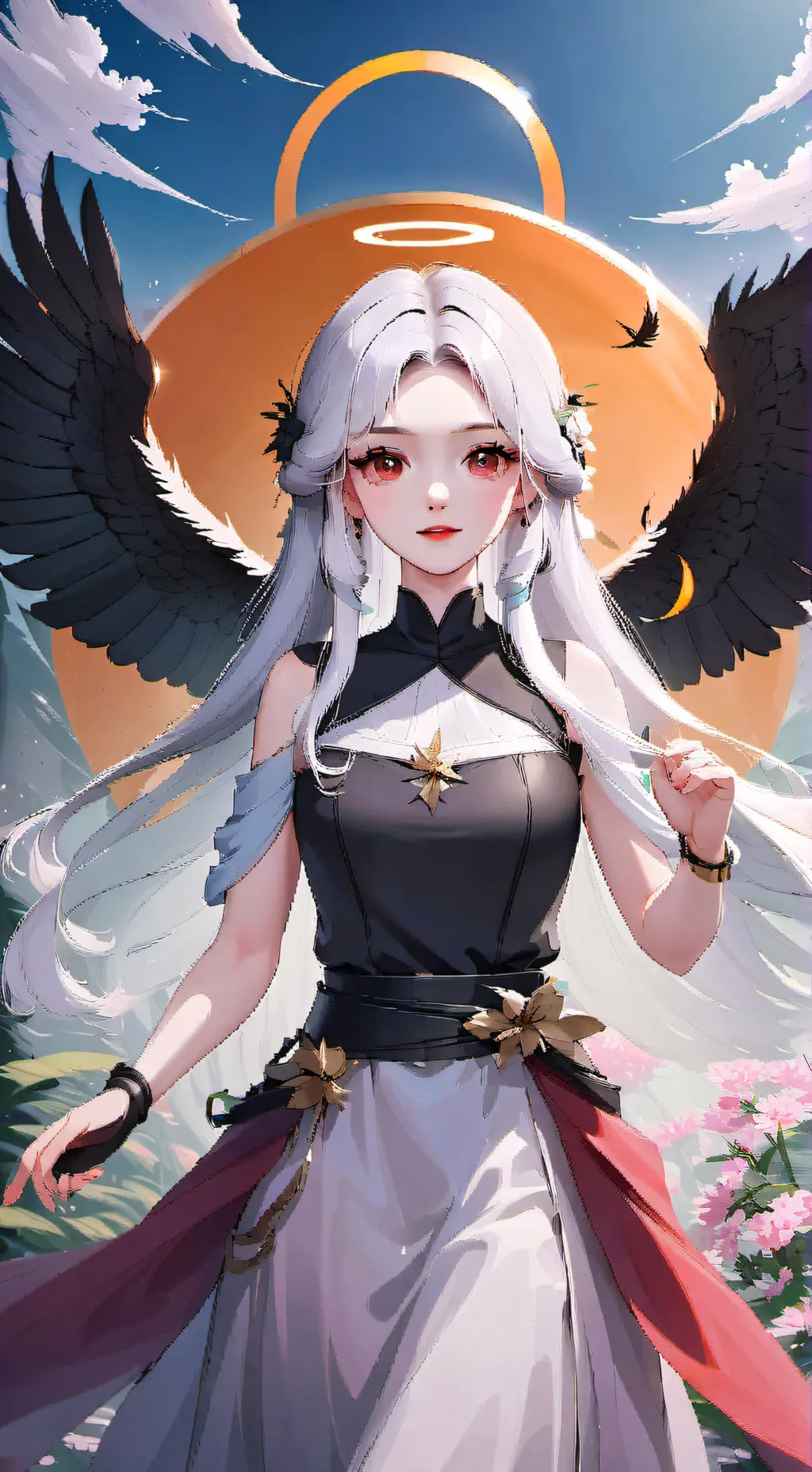 ai character: life and death  background