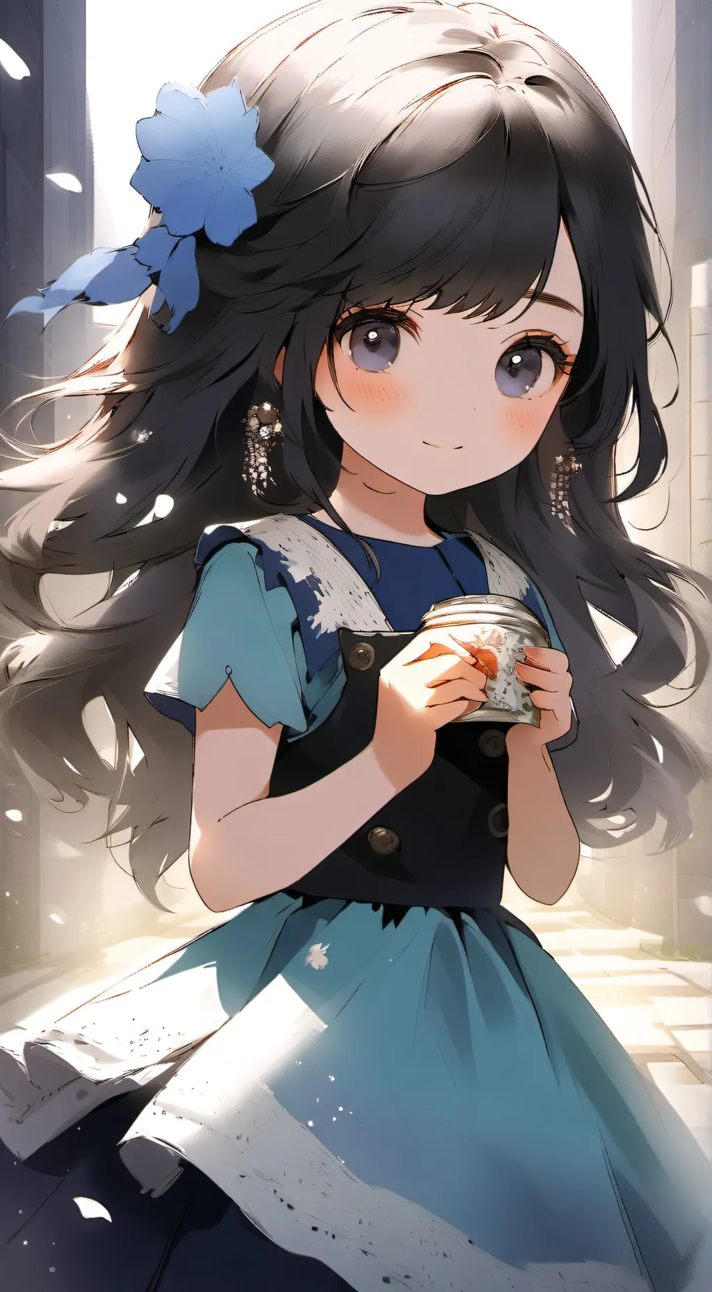 ai character: Lilly/sad girl background