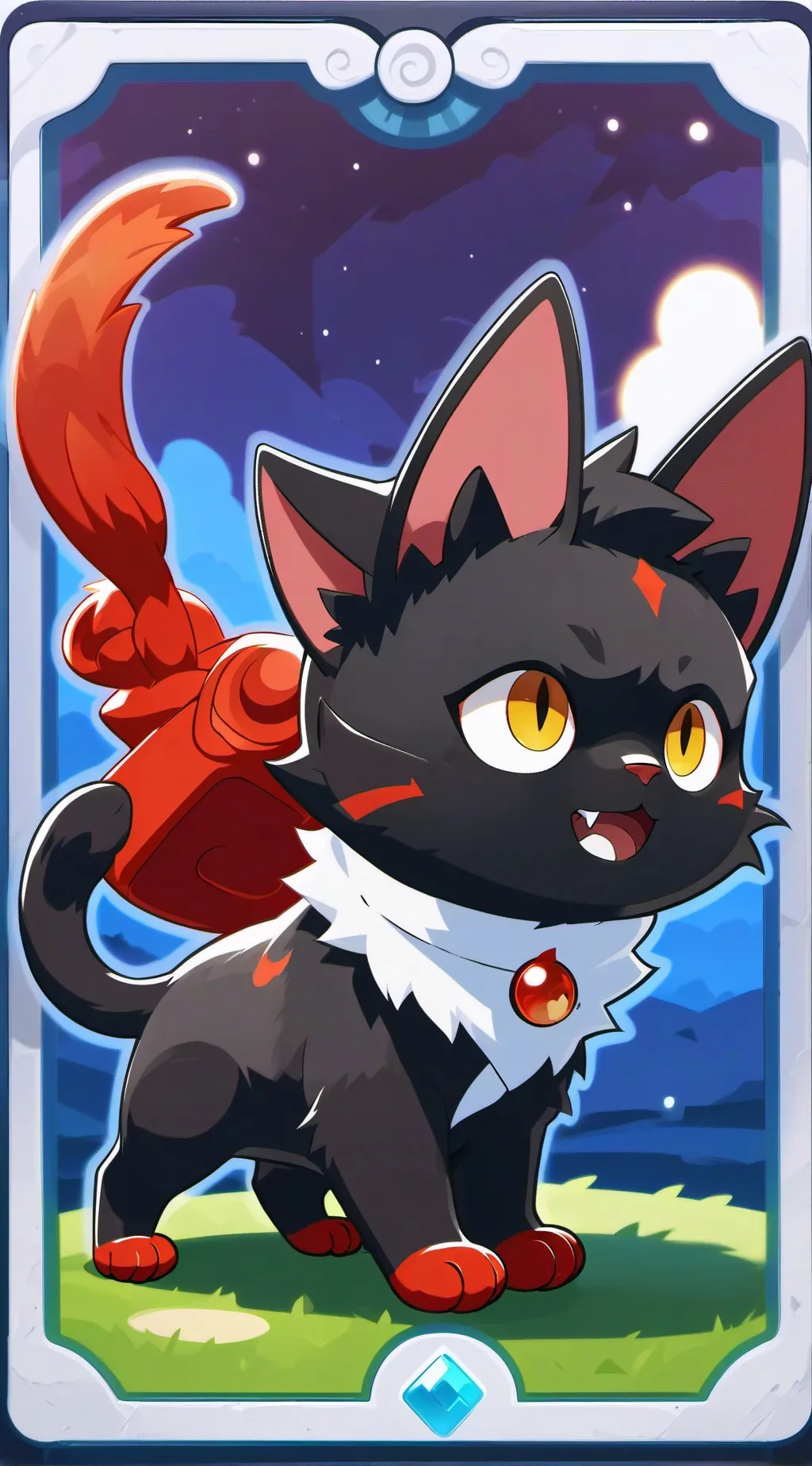 ai character: Blitz background