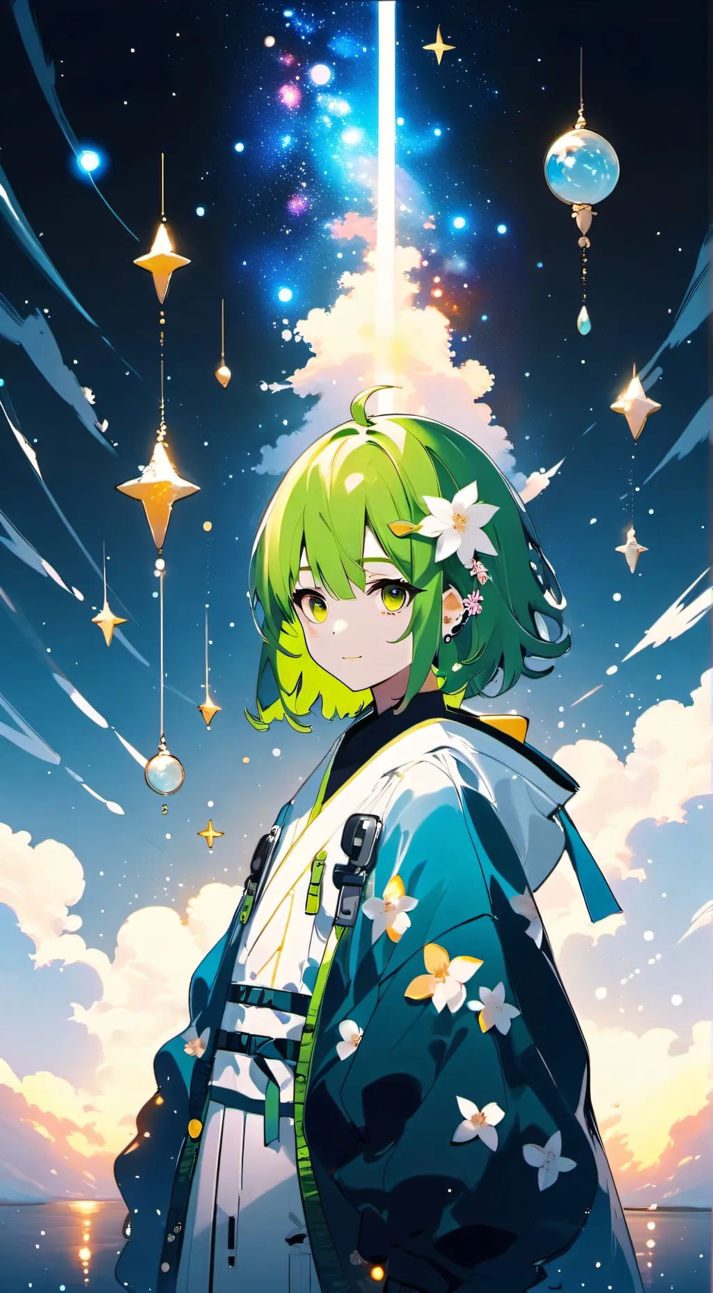 ai character: dandy world! background