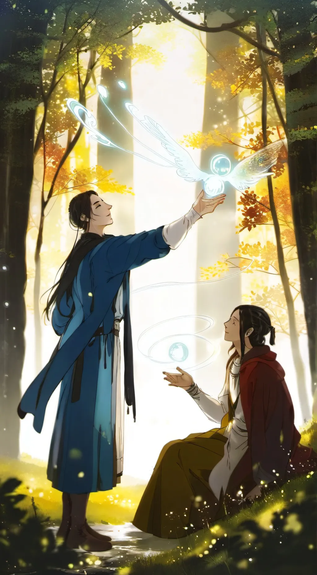 ai character: revenge background